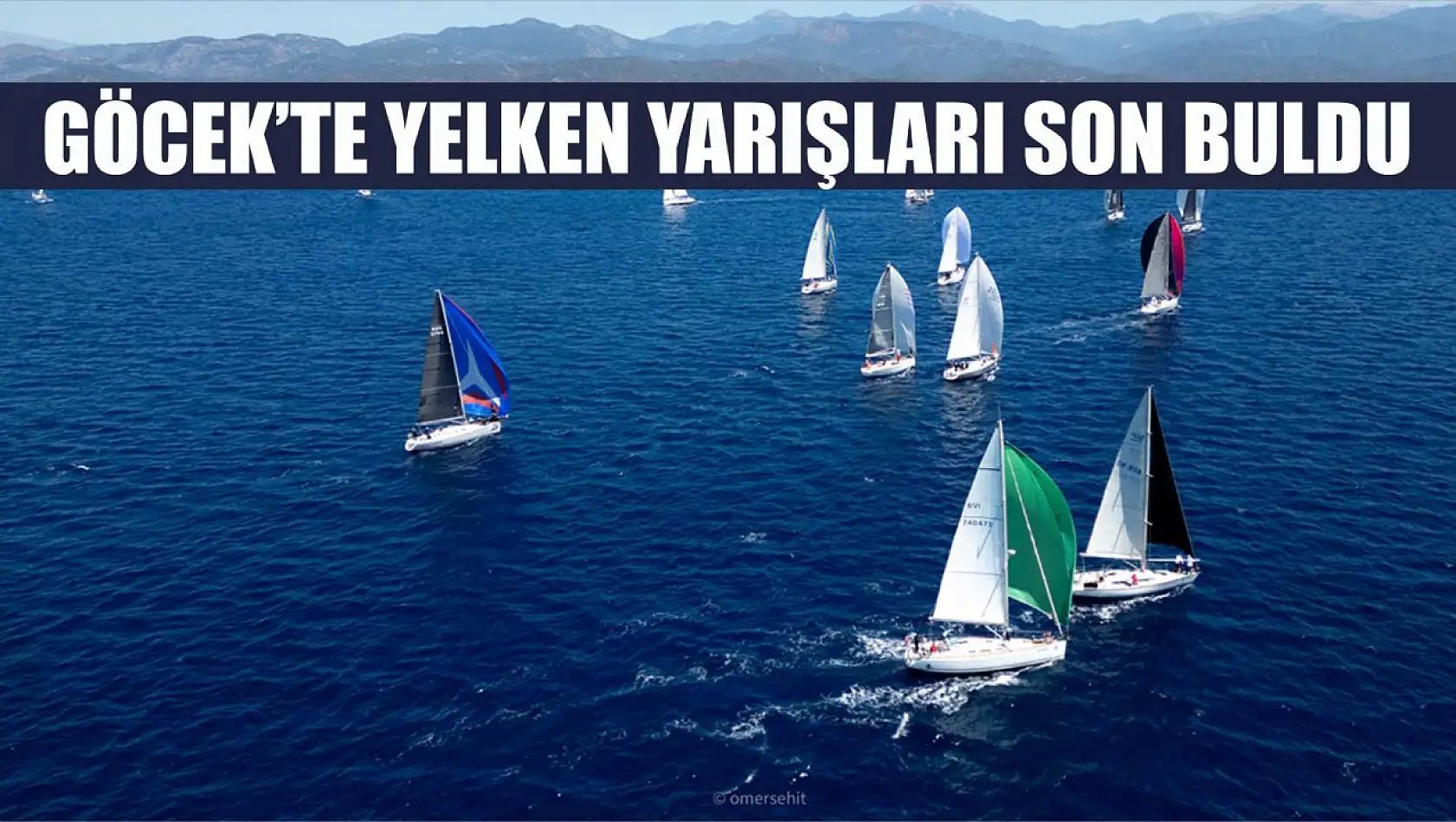 Göcek'te Yelken Yarışları Son Buldu