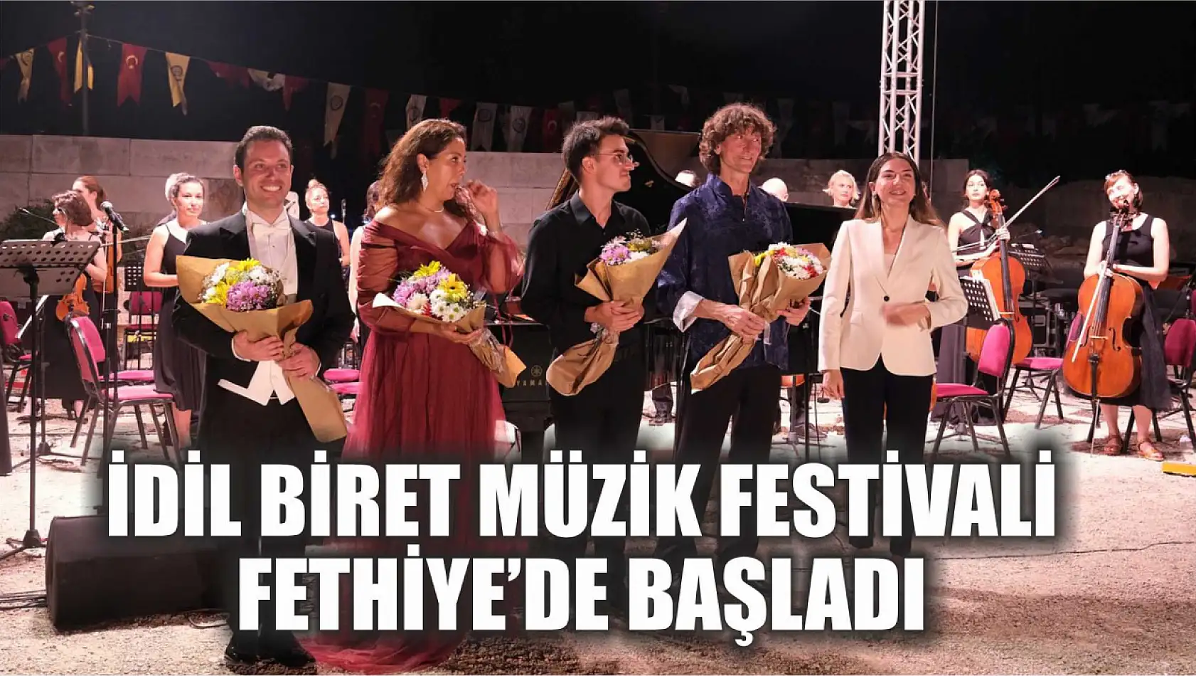 İdil Biret Müzik Festivali Fethiye'de başladı