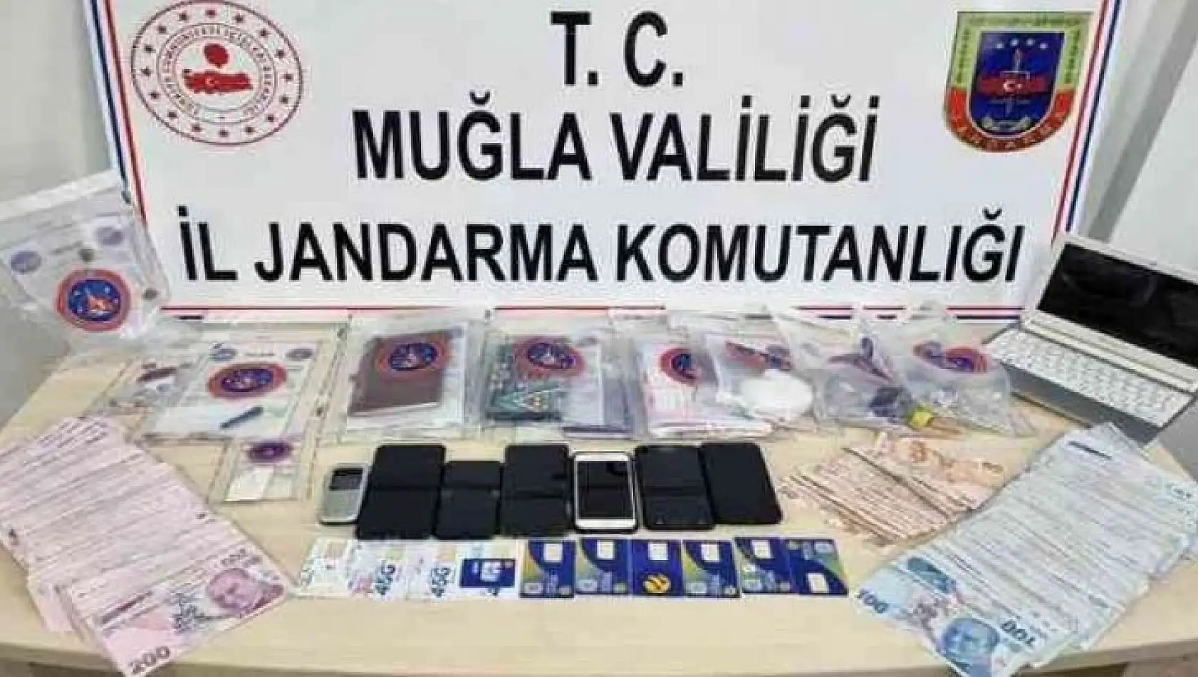 JANDARMADAN UYUŞTURUCU VE BİLİŞİM DOLANDIRICILIĞI OPERASYONU