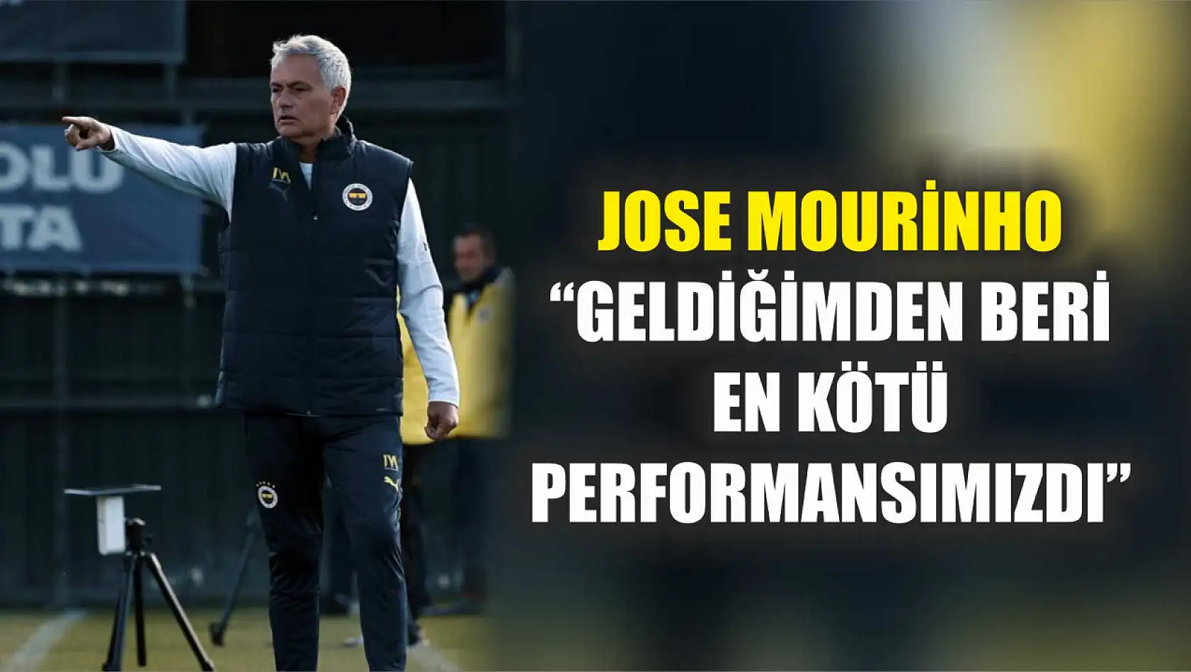 Jose Mourinho: 'Geldiğimden beri en kötü performansımızdı'