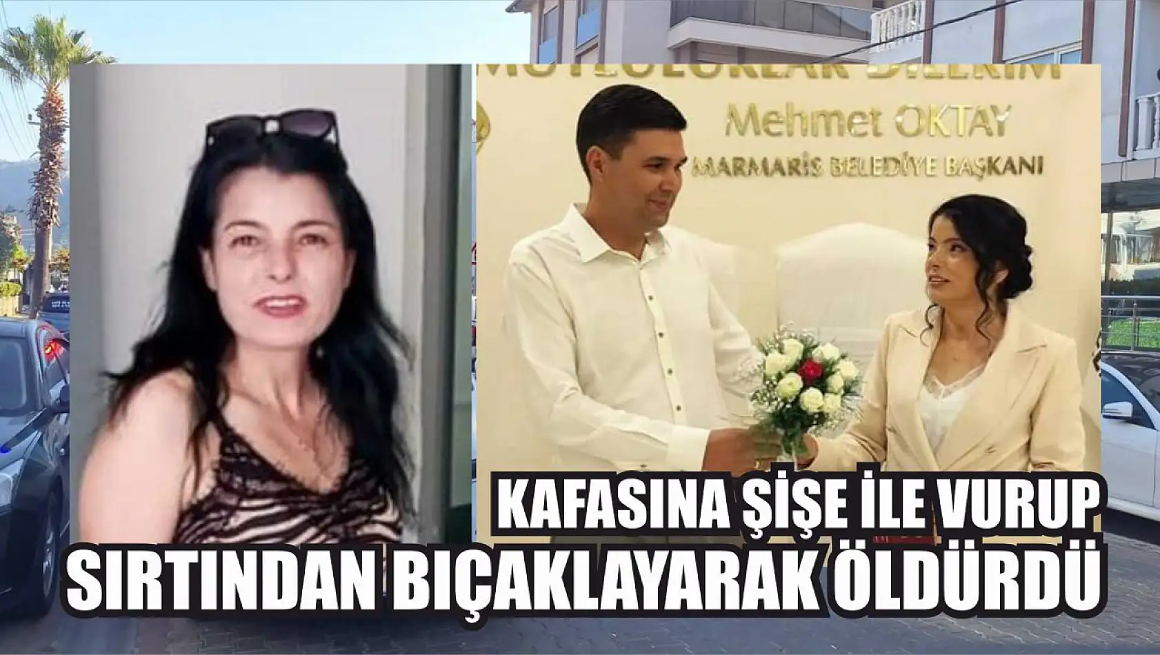 Kafasına şişe ile vurup sırtından bıçaklayarak öldürdü