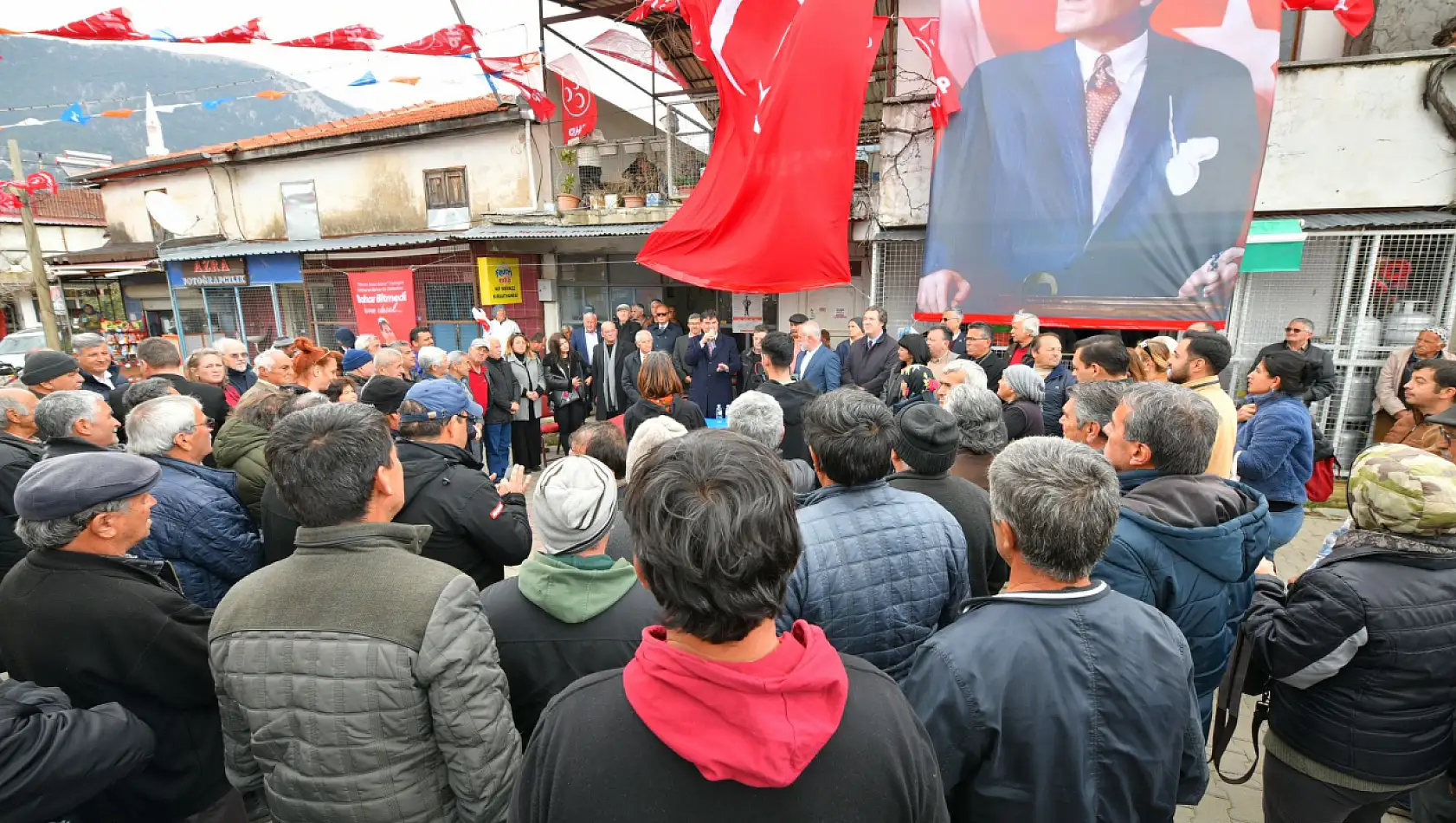 Karaca'ya Nif Soğuğunda Sıcak Karşılama