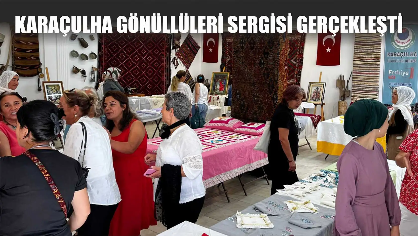 Karaçulha Gönüllüleri Sergisi Gerçekleşti