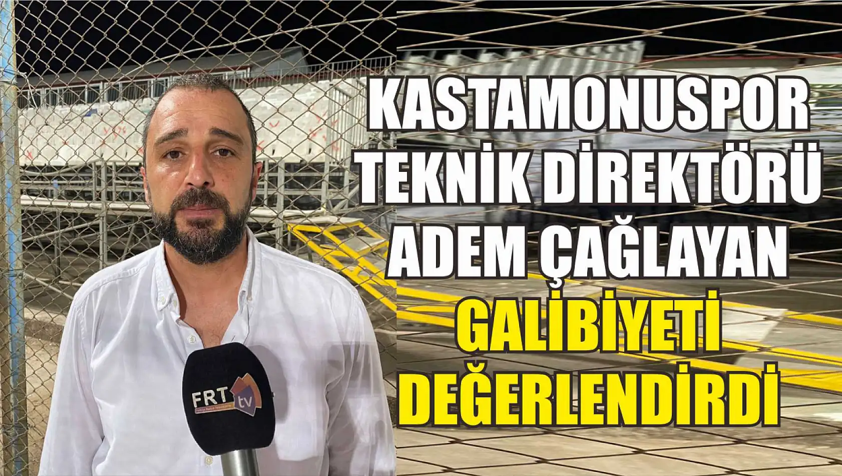 Kastamonuspor Teknik Direktörü Adem Çağlayan Galibiyeti Değerlendirdi