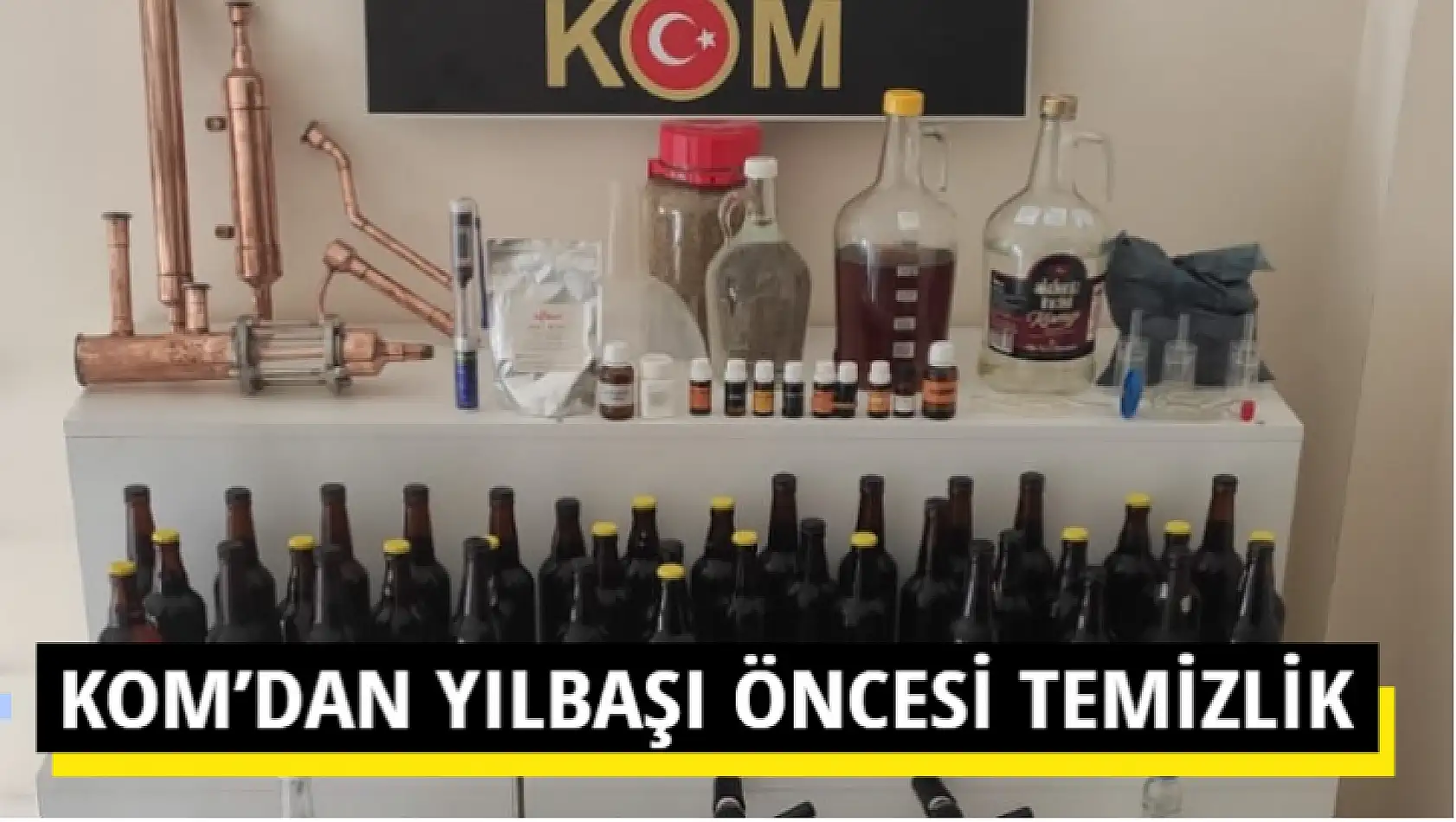 KOM'DAN YILBAŞI ÖNCESİ TEMİZLİK