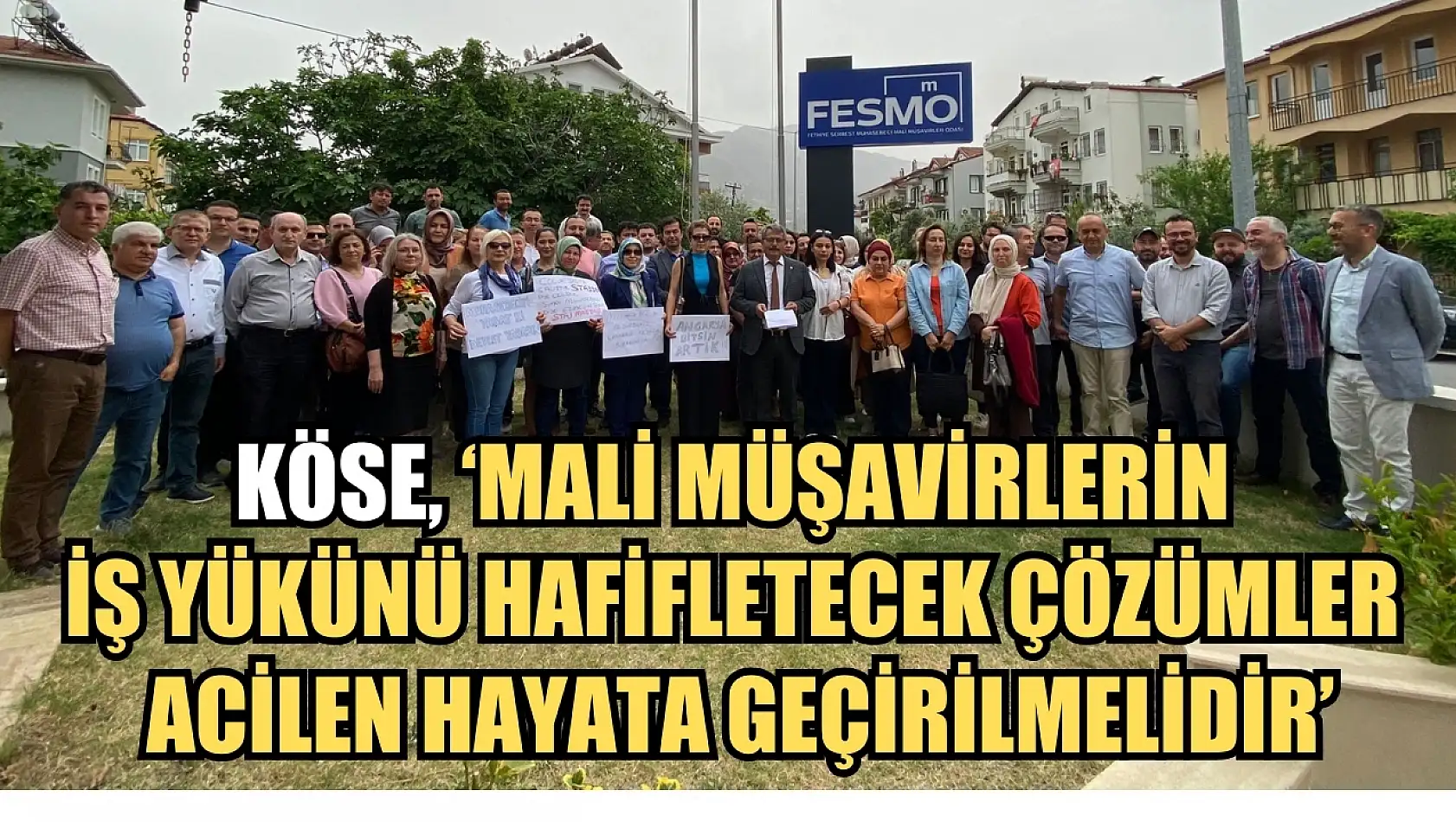 Köse, 'Mali müşavirlerin iş yükünü hafifletecek çözümler acilen hayata geçirilmelidir'