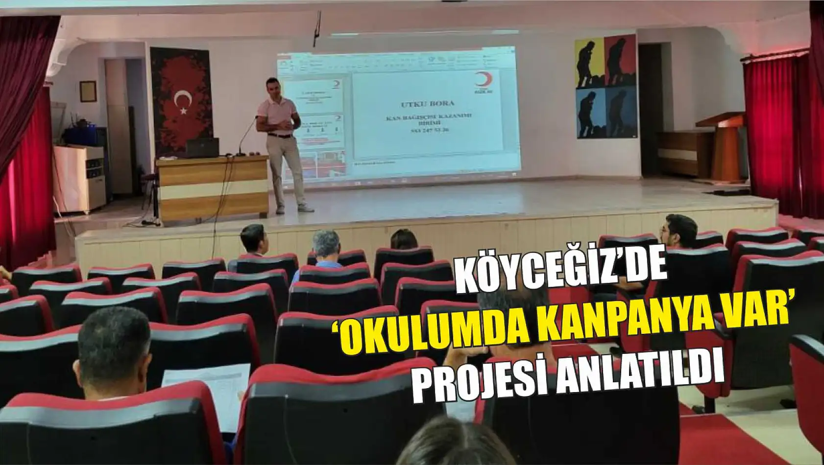 Köyceğiz'de 'Okulumda Kanpanya Var' projesi anlatıldı