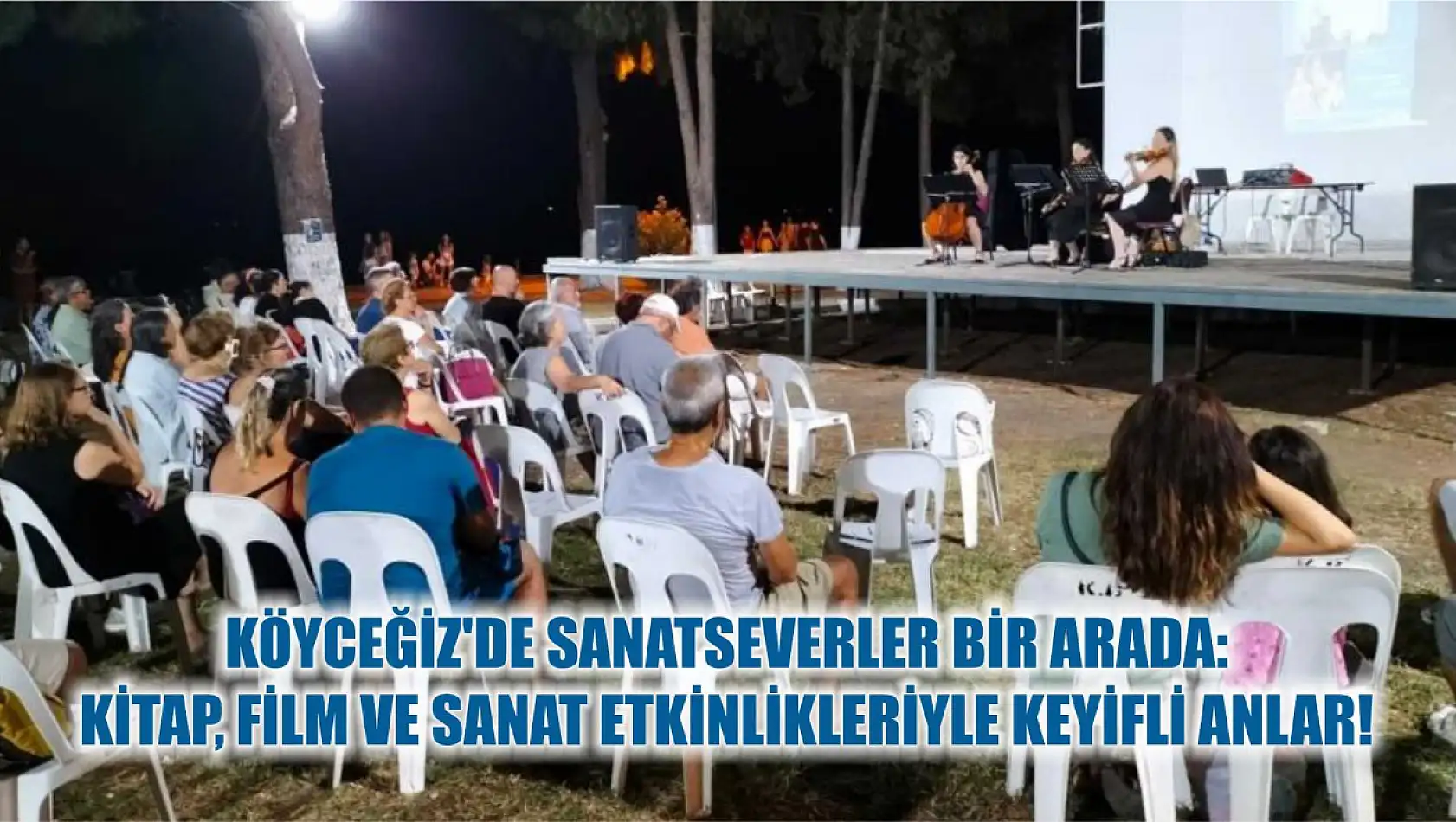 Köyceğiz'de Sanatseverler Bir Arada: Kitap, Film ve Sanat Etkinlikleriyle Keyifli Anlar!