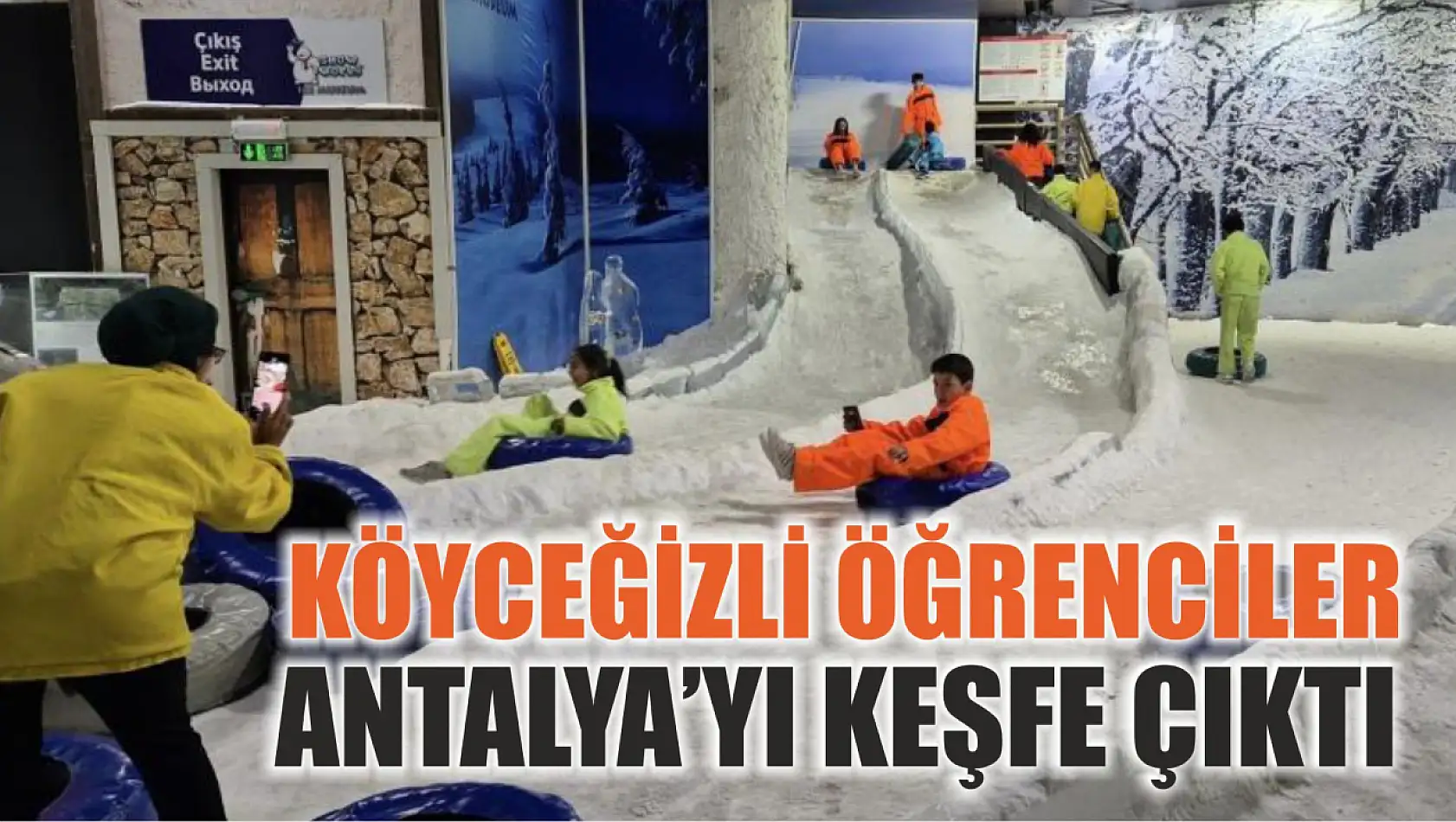 Köyceğizli öğrenciler Antalya'yı keşfe çıktı