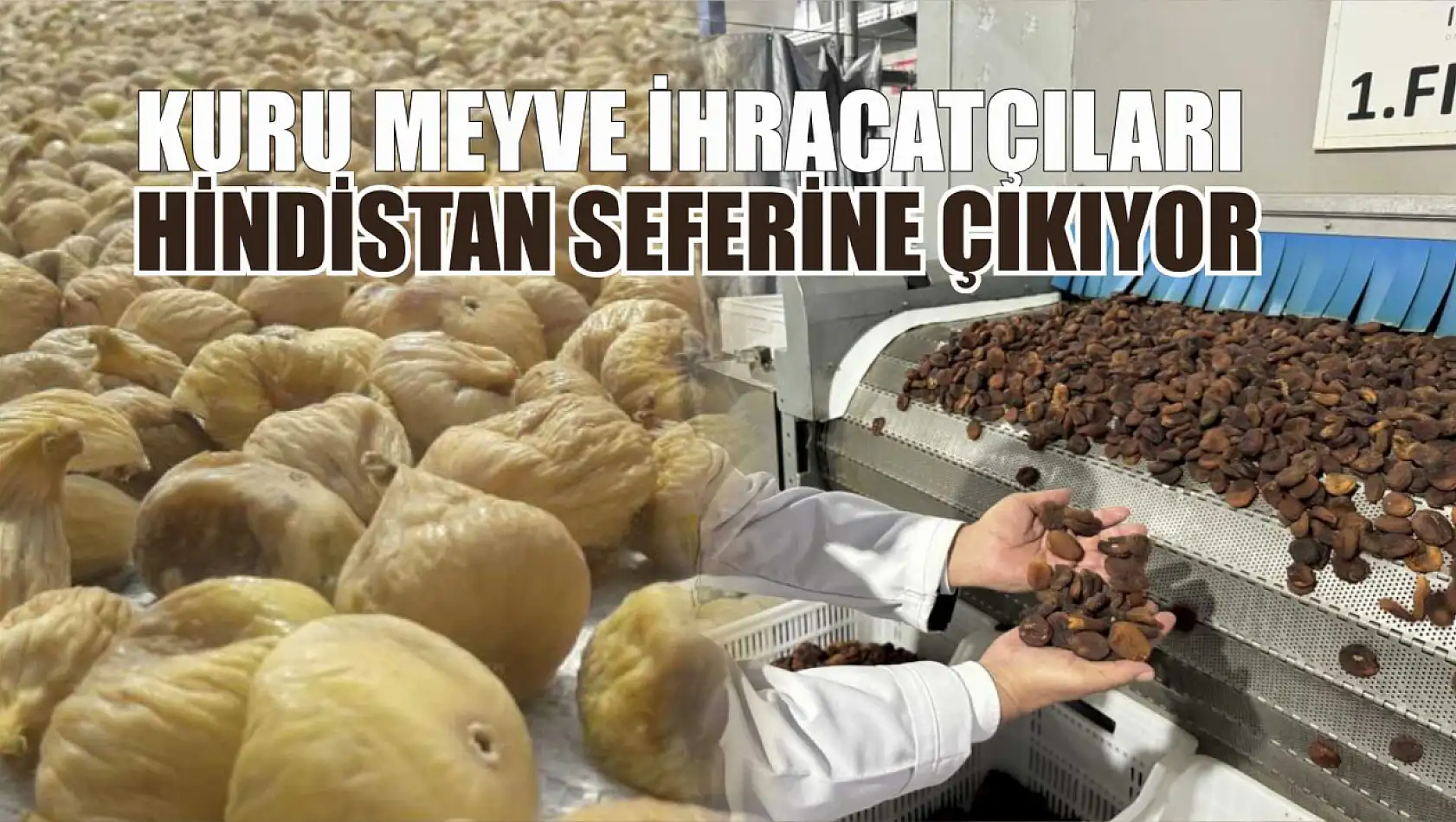 Kuru meyve ihracatçıları Hindistan seferine çıkıyor