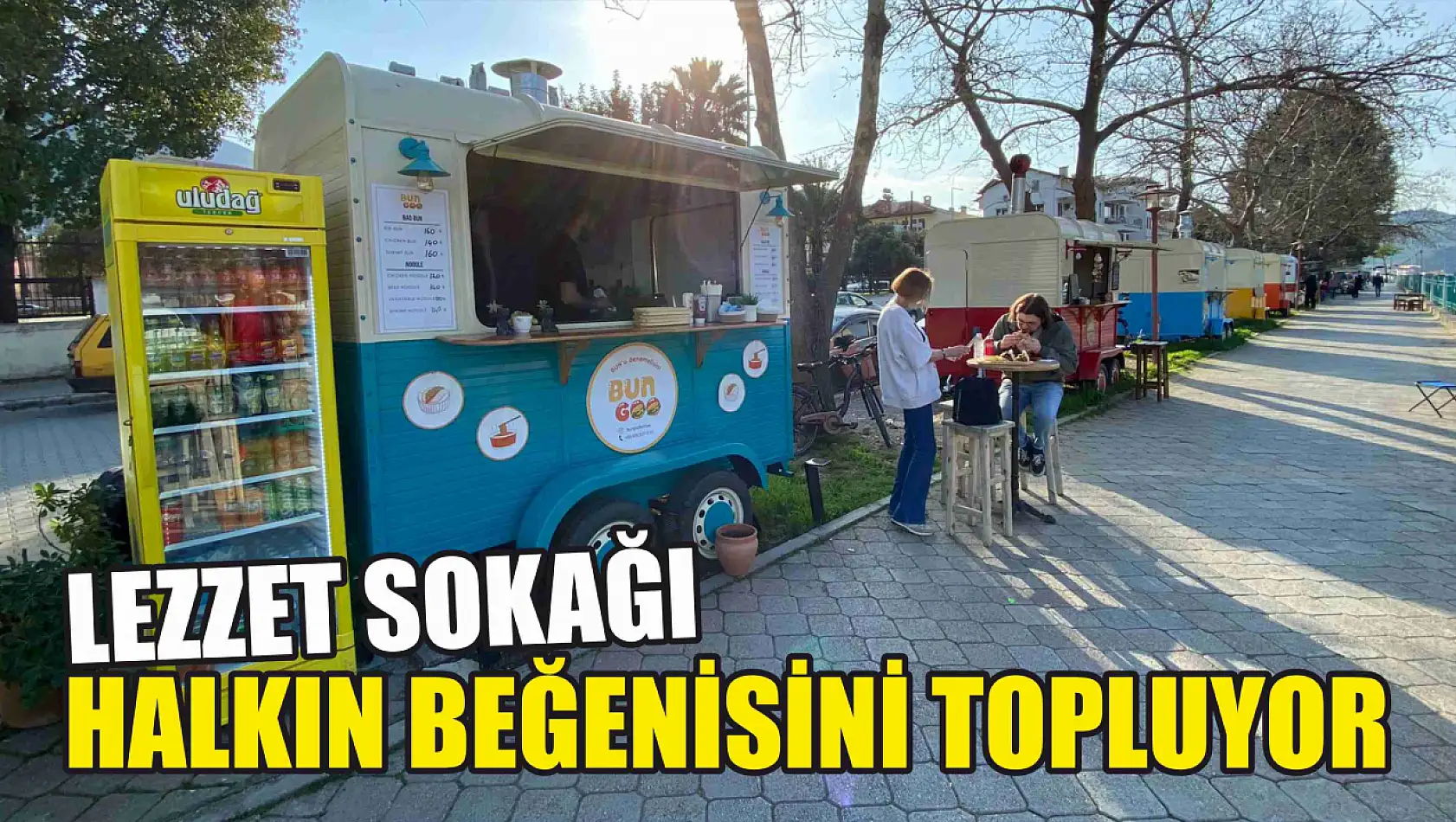 Lezzet Sokağı halkın beğenisini topluyor