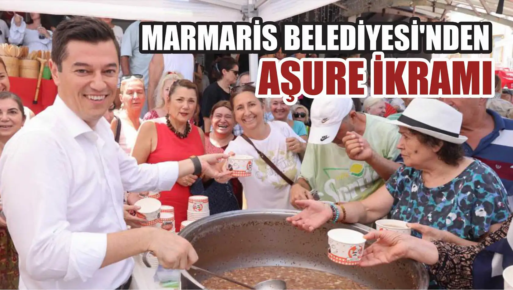 Marmaris'te Muharrem Ayı'na Özel İkram Aşurenin Lezzeti Paylaşıldı