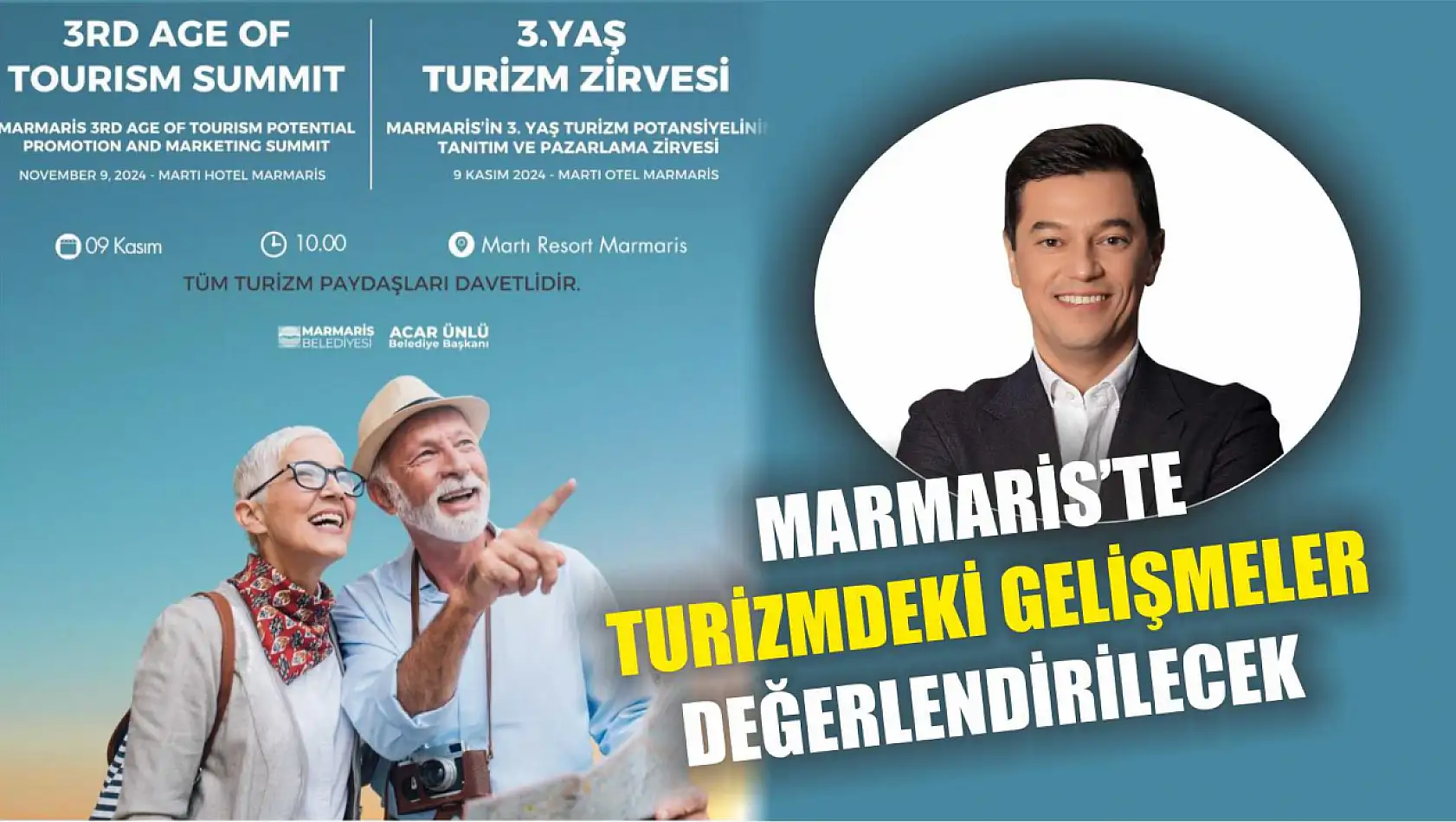 Marmaris'te turizmdeki gelişmeler değerlendirilecek