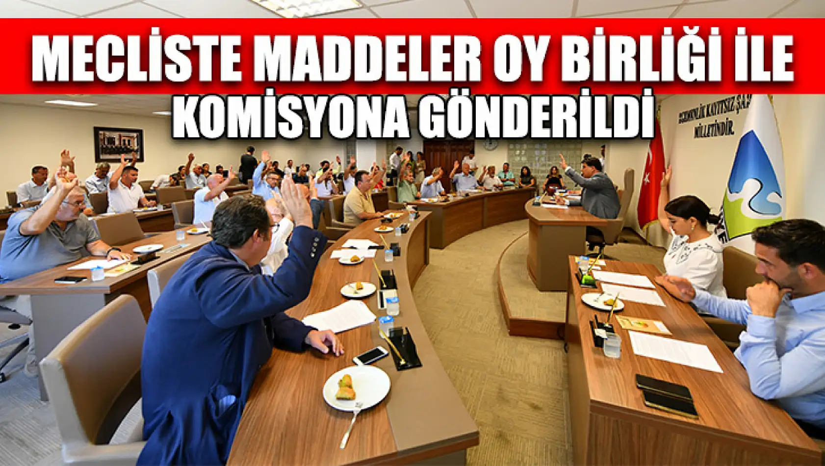 Mecliste Maddeler Oy Birliği İle Komisyona Gönderildi