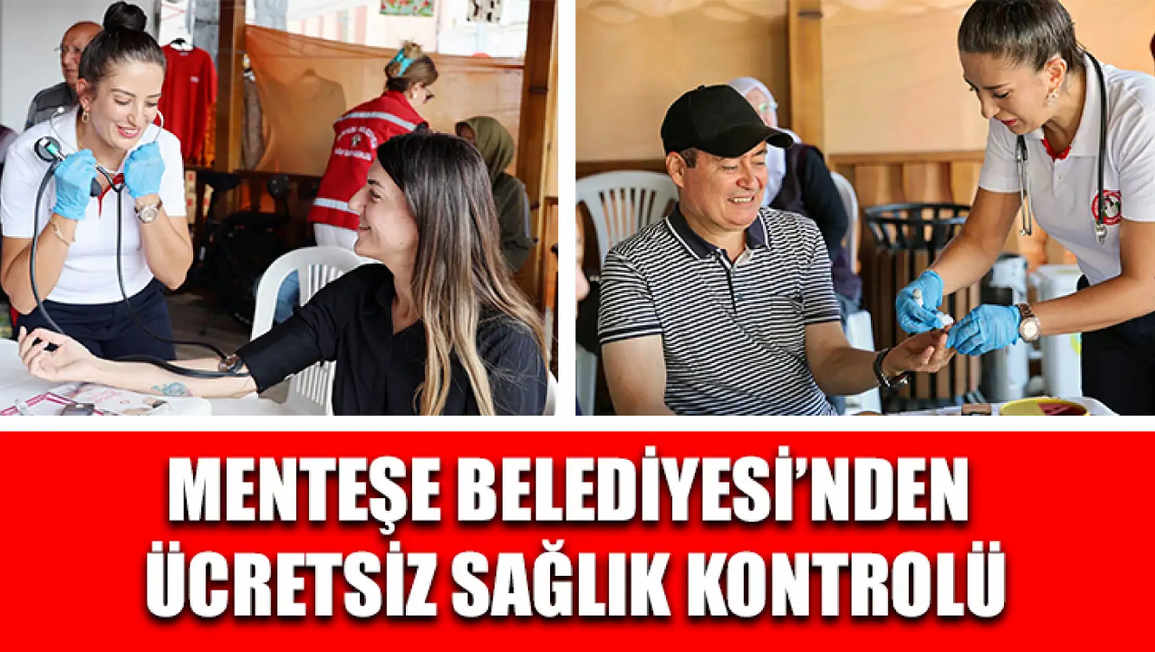 Menteşe Belediyesi'nden ücretsiz sağlık kontrolü