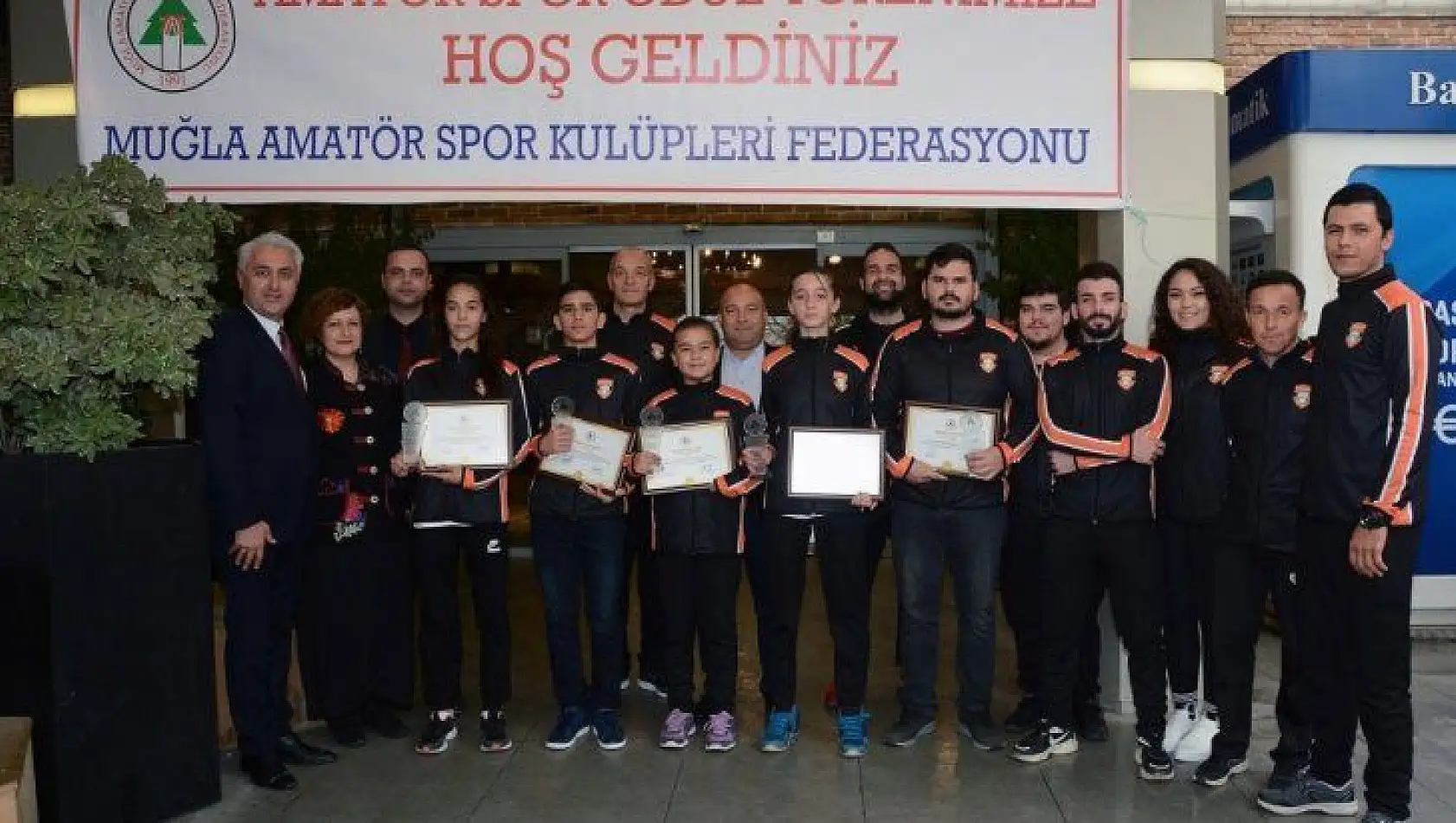 Menteşeli sporculara ASKF'den yılın sporcusu ödülü