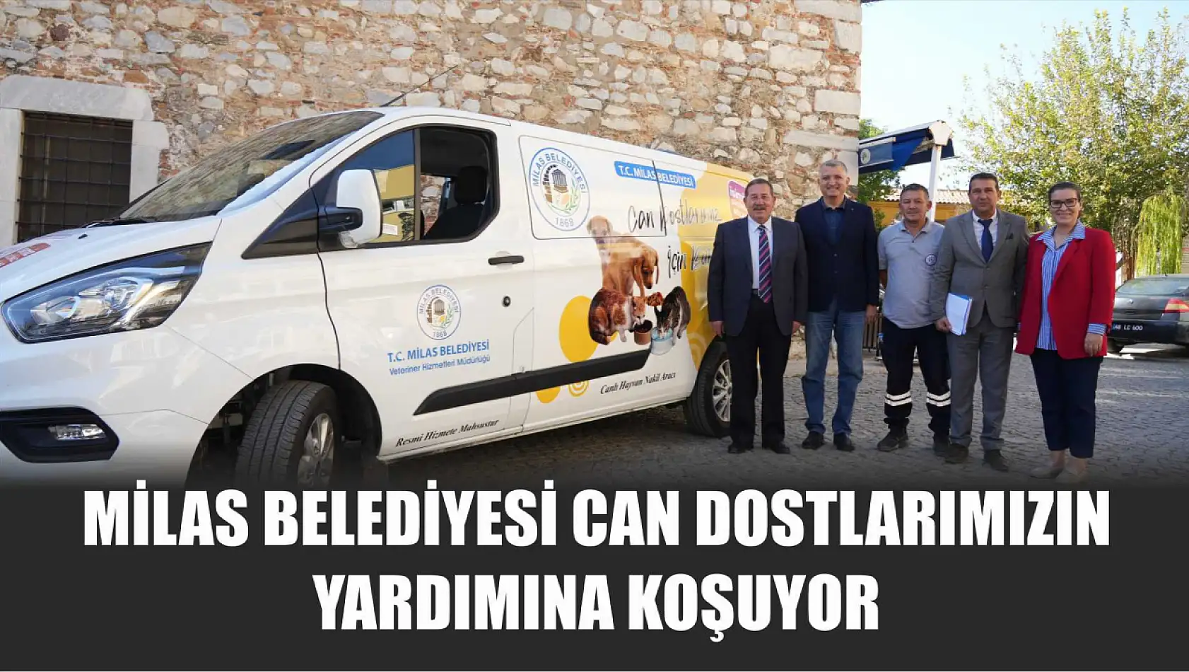 Milas Belediyesi Can Dostlarımızın Yardımına Koşuyor