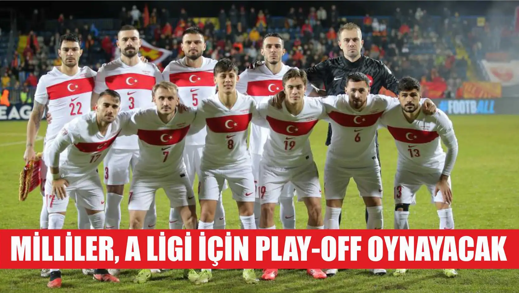 Milliler, A Ligi için play-off oynayacak