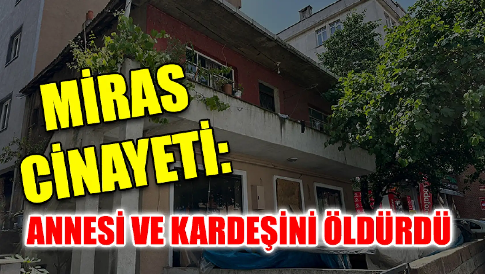 Miras Cinayeti: Annesi Ve Kardeşini Öldürdü