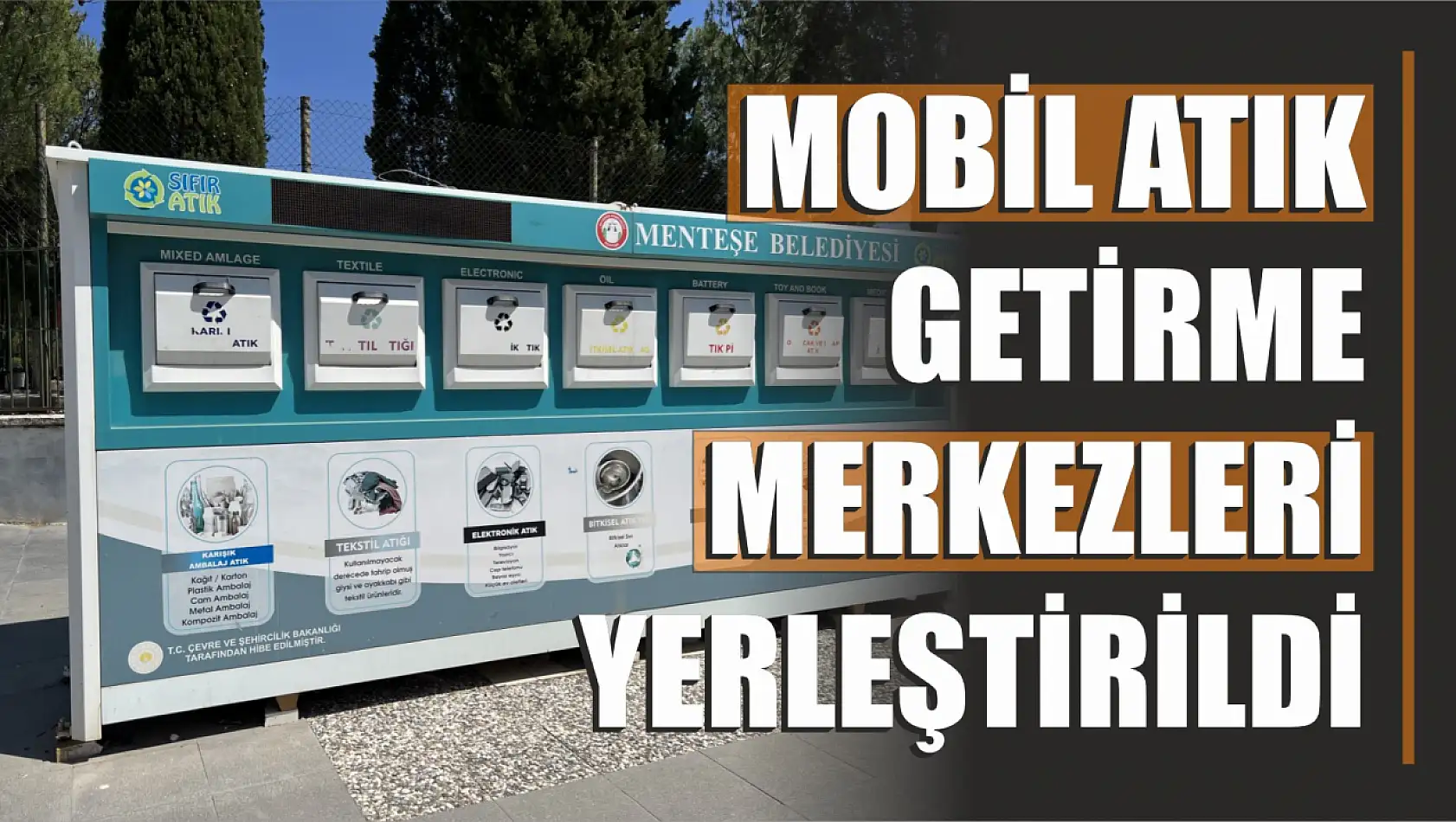 Modern Atık Getirme Merkezleri 