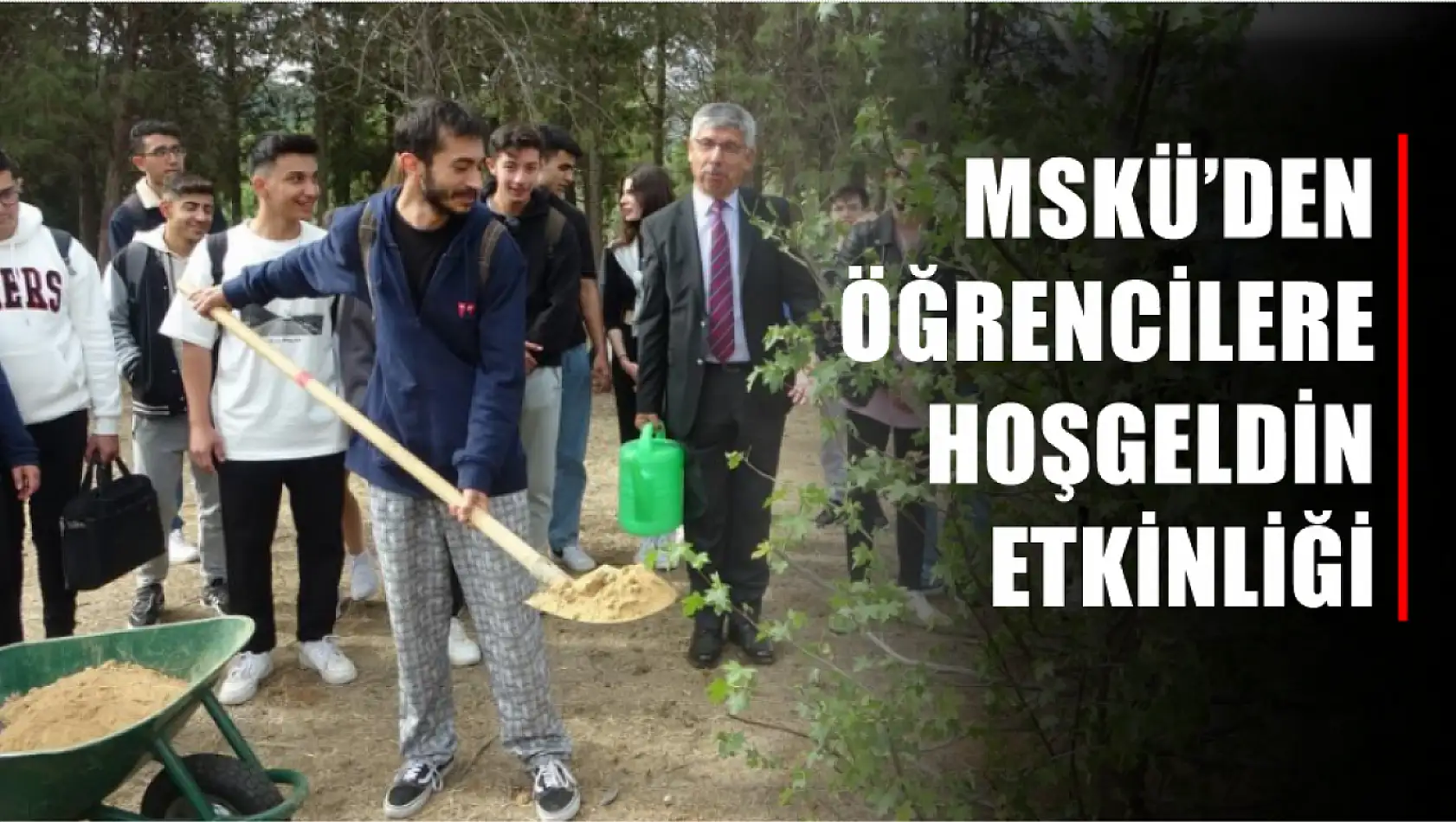 MSKÜ'den öğrencilere hoşgeldin etkinliği