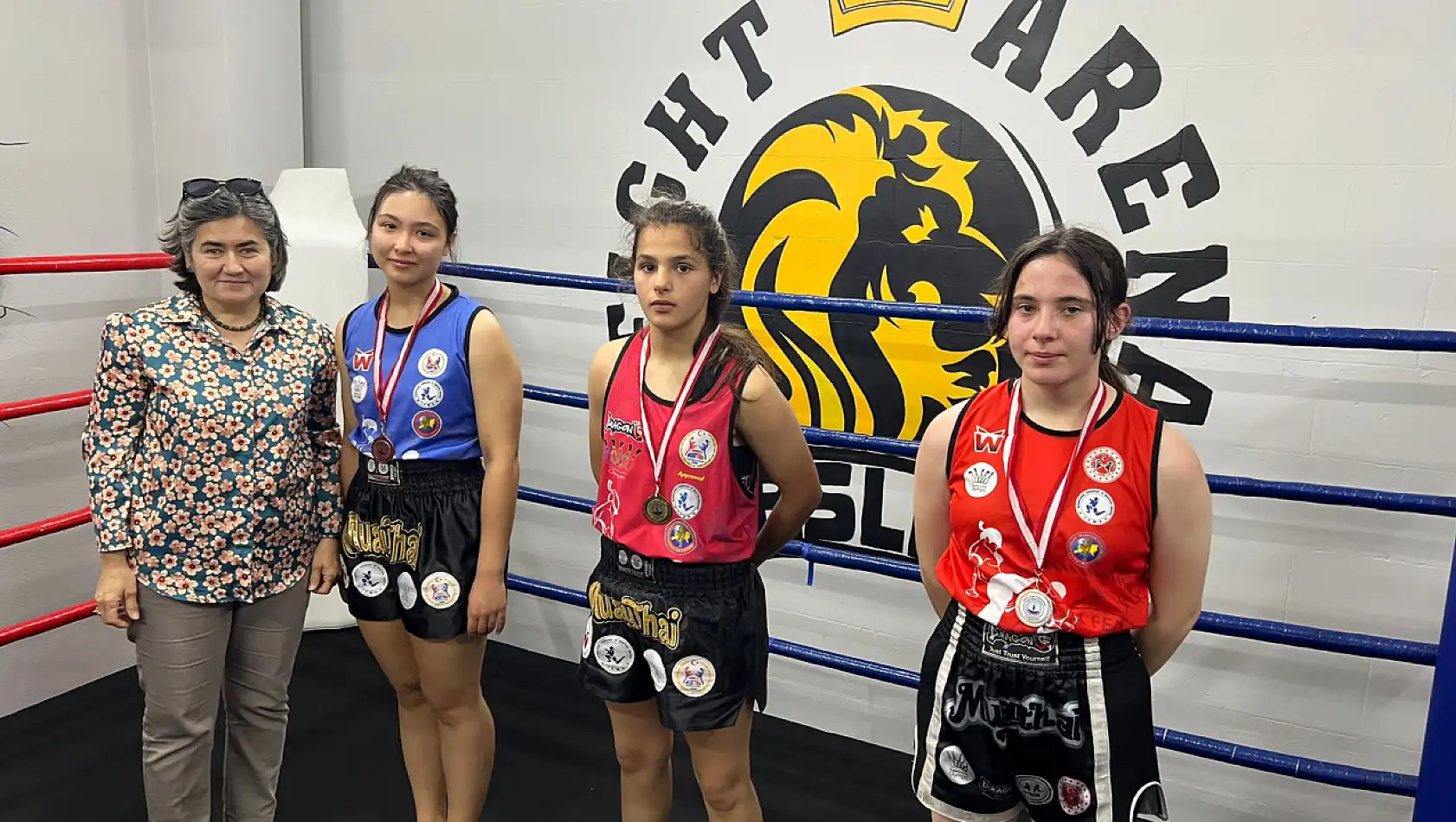 Muaythai şampiyonası gerçekleşti