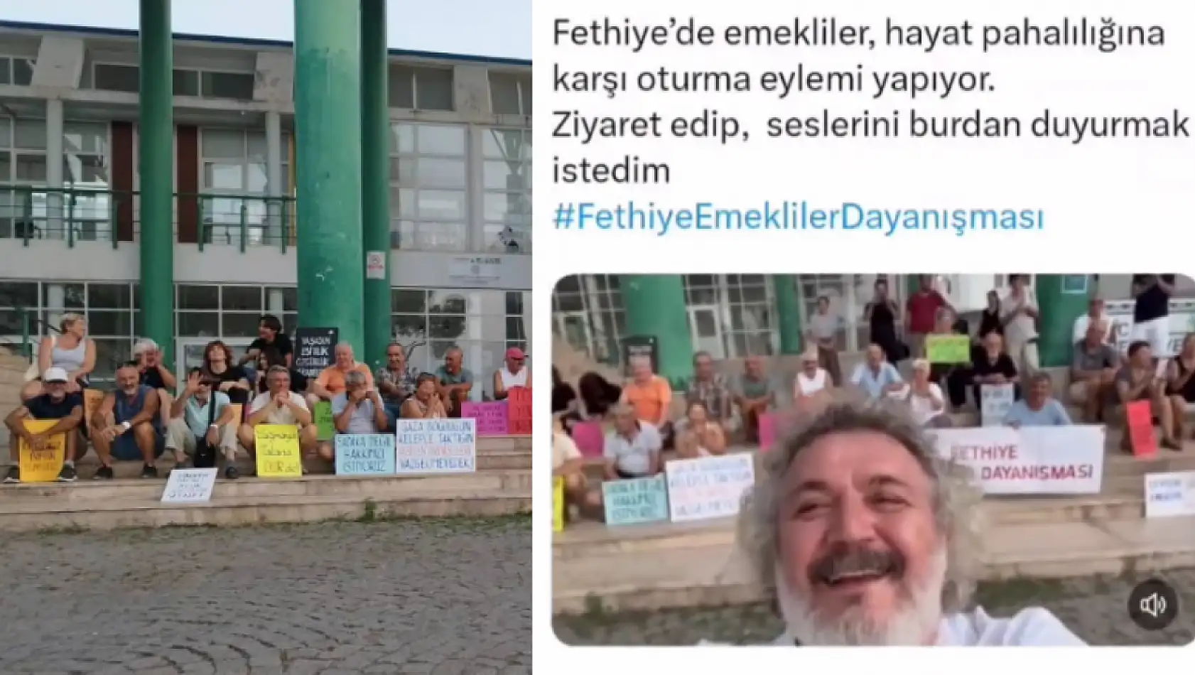 Müfit Can Saçıntı'dan Emeklilere Destek