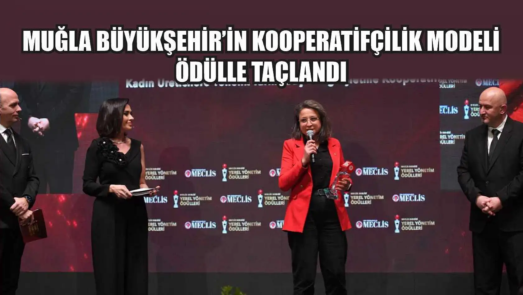 Muğla Büyükşehir'in Kooperatifçilik Modeli Ödülle Taçlandı