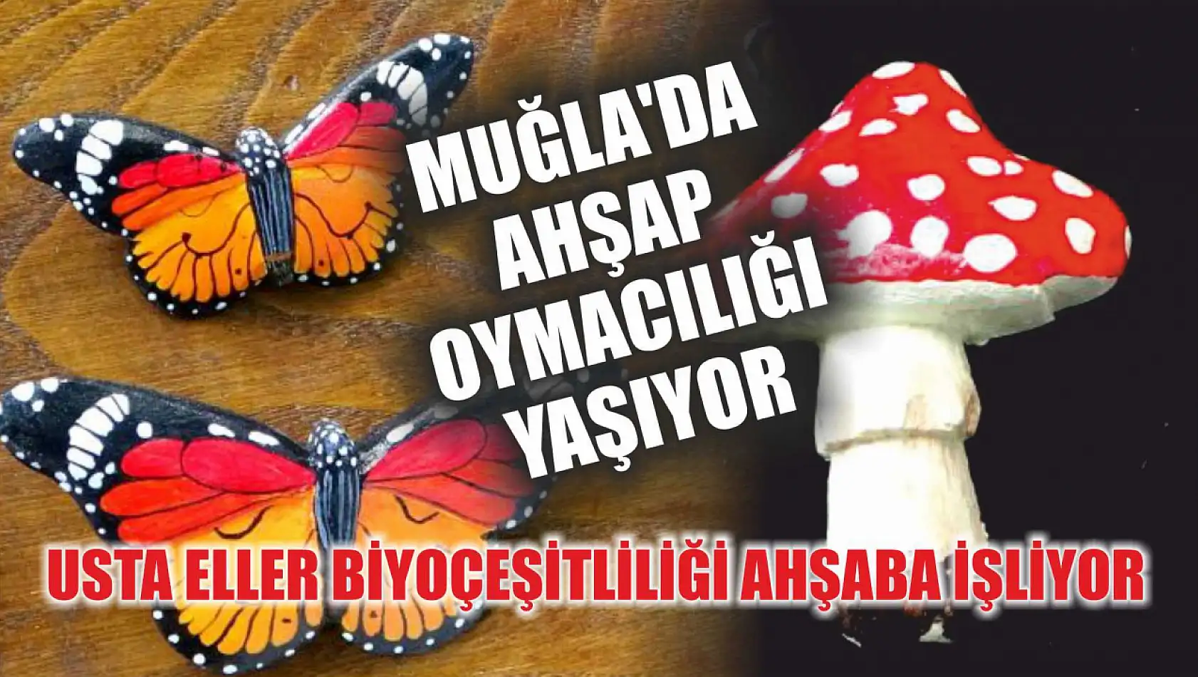 Muğla'da Ahşap Oymacılığı Yaşıyor: Usta Eller Biyoçeşitliliği Ahşaba İşliyor