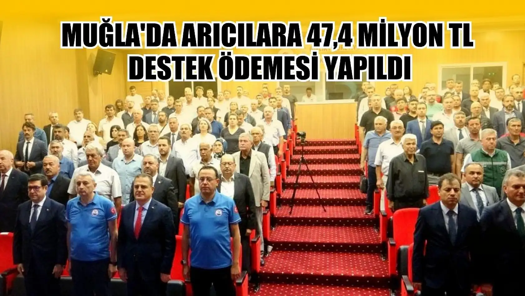 Muğla'da arıcılara 47,4 milyon TL destek ödemesi yapıldı