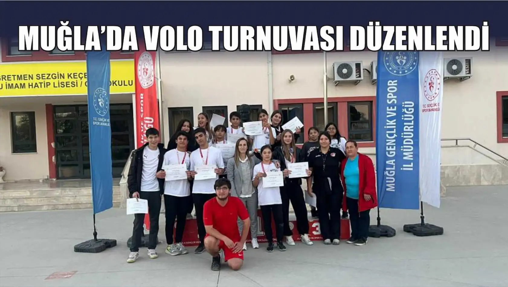 Muğla'da Volo Turnuvası düzenlendi