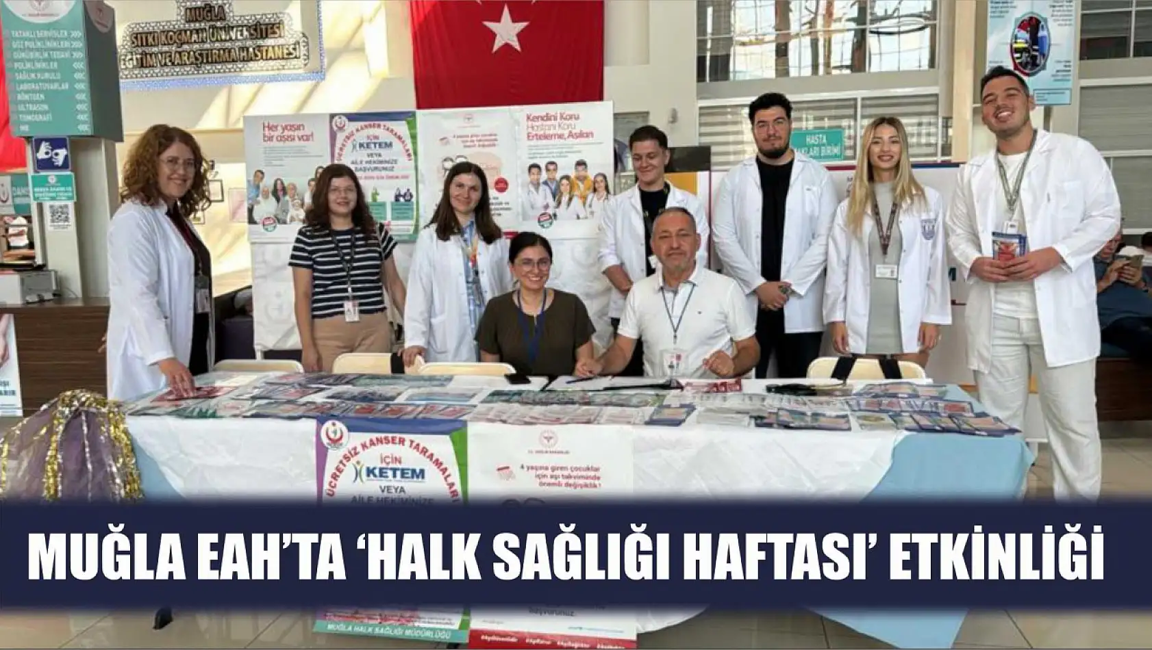 Muğla EAH'ta 'Halk Sağlığı Haftası' etkinliği