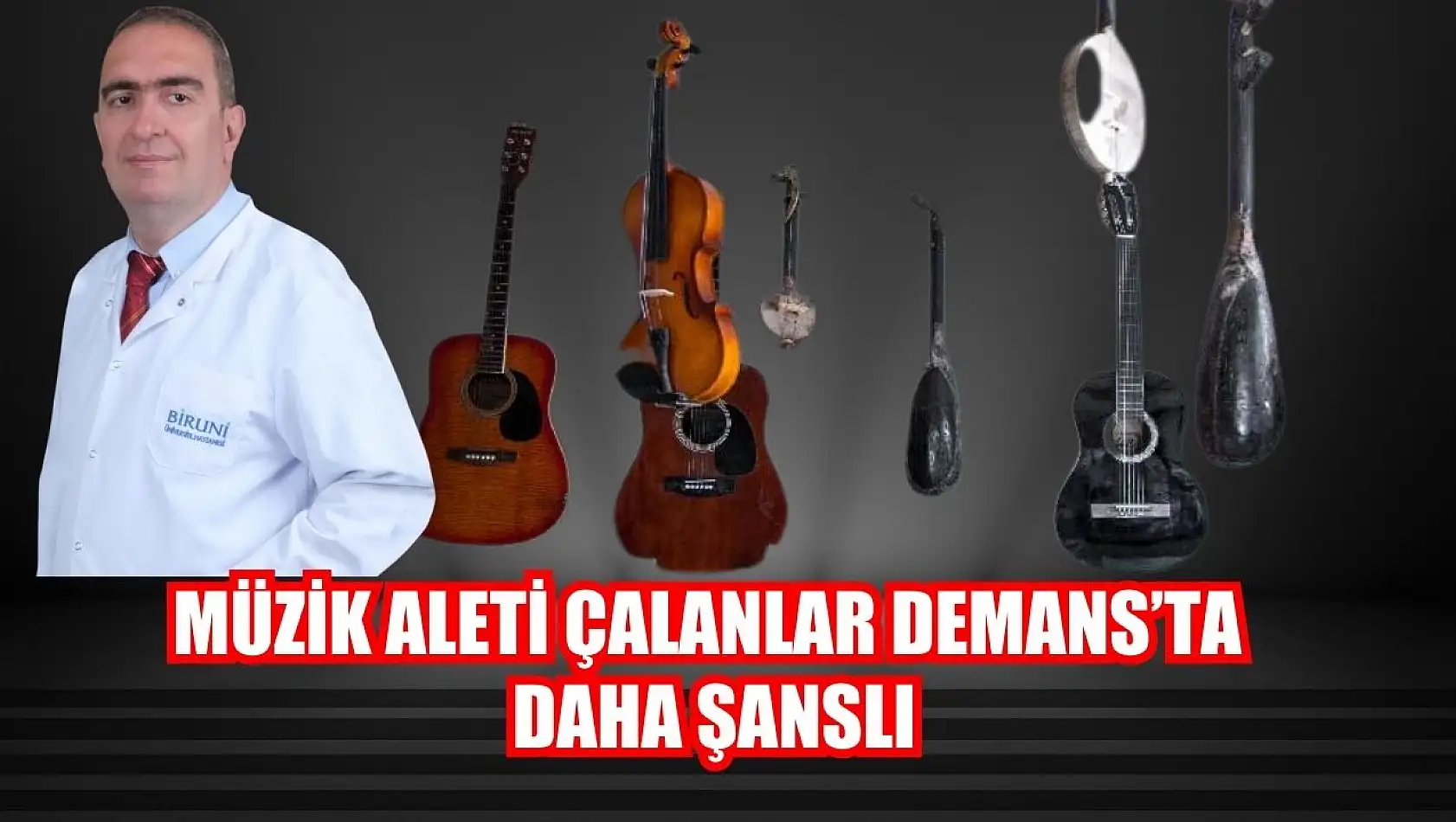 Müzik aleti çalanlar demans'ta daha şanslı