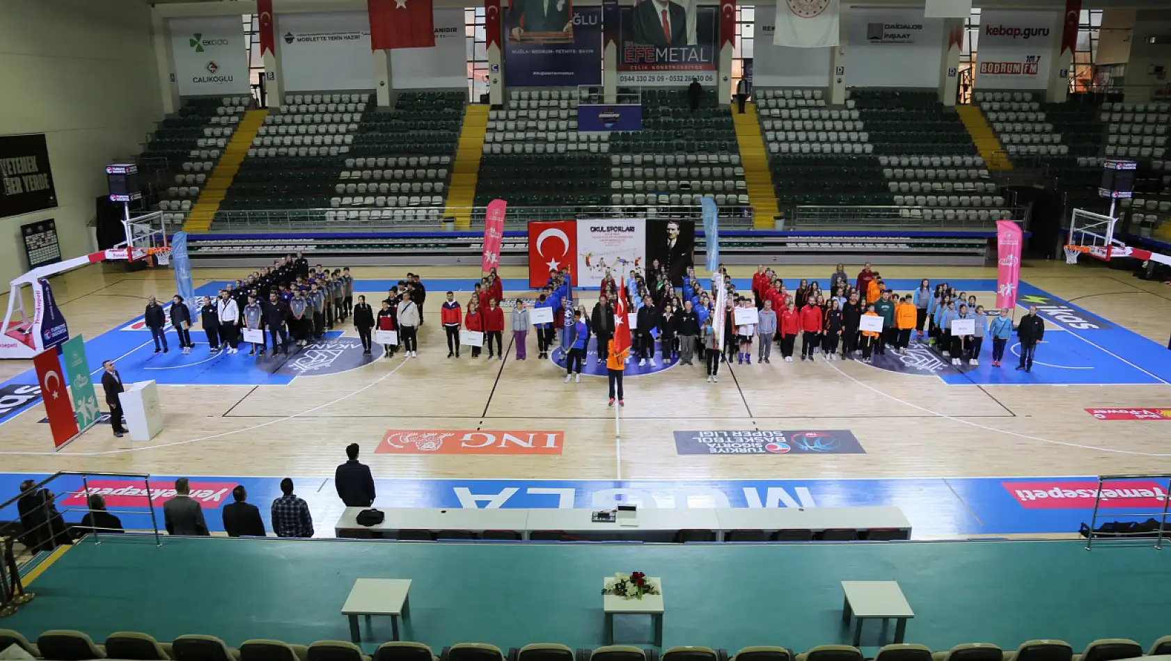 Okul sporları voleybol turnuvaları başladı