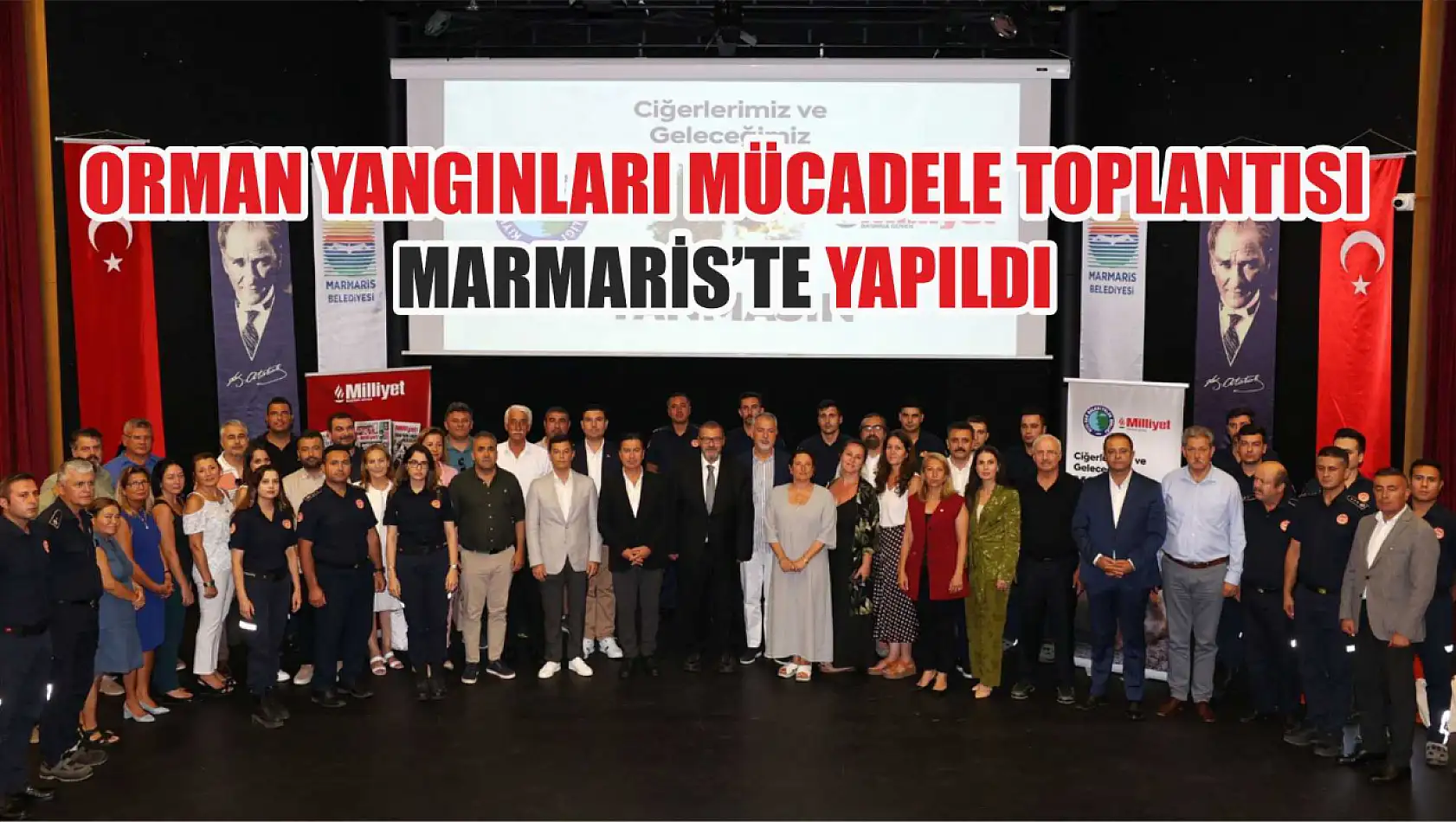 Orman Yangınları Mücadele Toplantısı Marmaris'te Yapıldı 