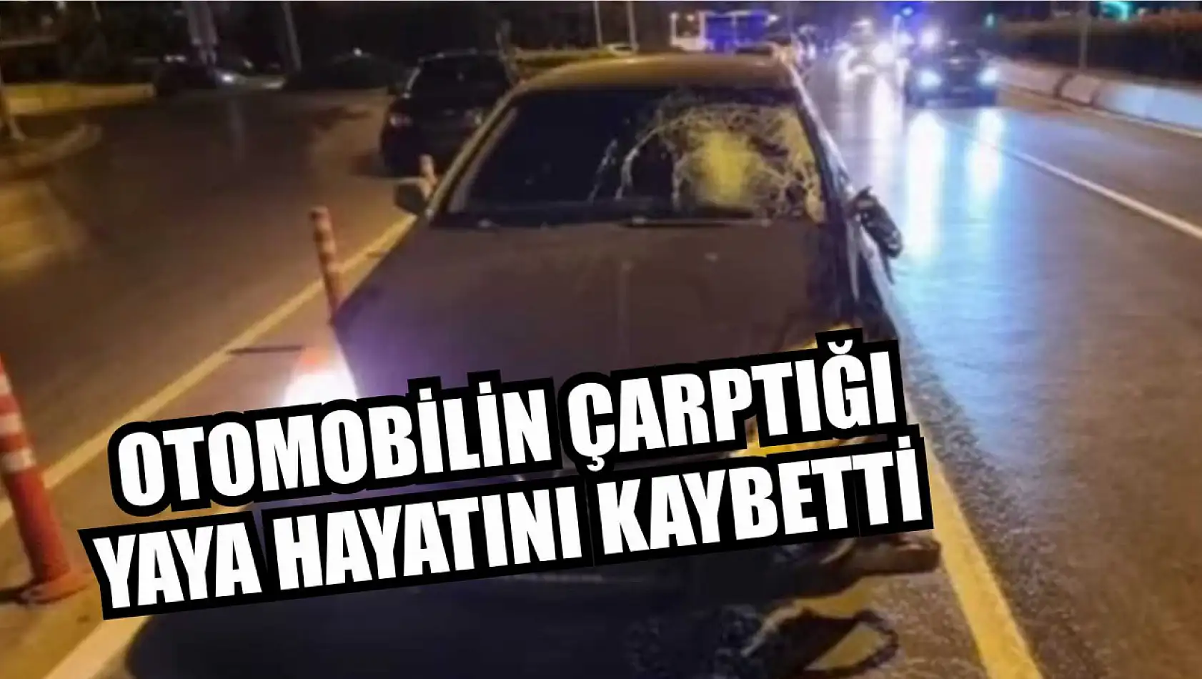 Otomobilin Çarptığı Yaya Hayatını Kaybetti