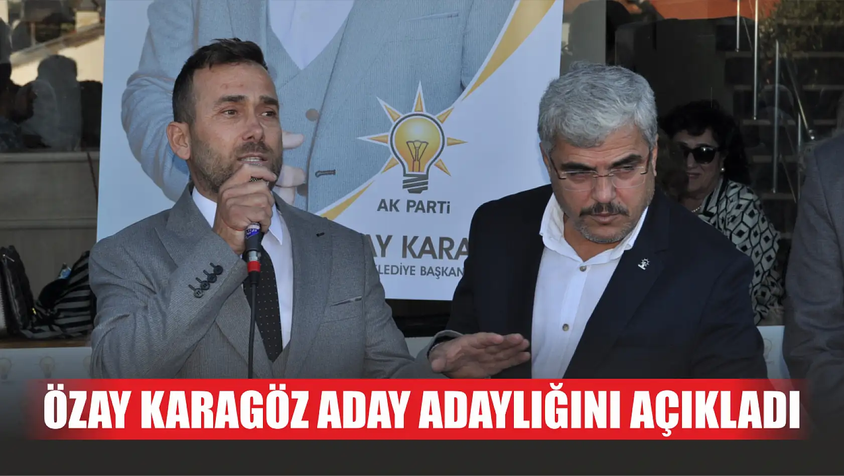 Özay Karagöz aday adaylığını açıkladı