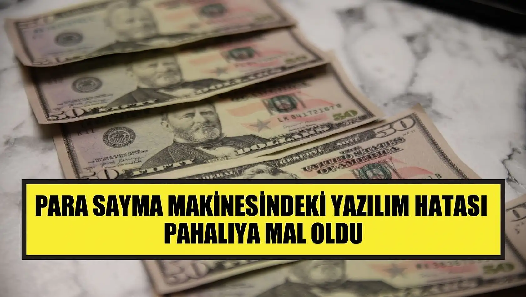 Para sayma makinesindeki yazılım hatası pahalıya mal oldu