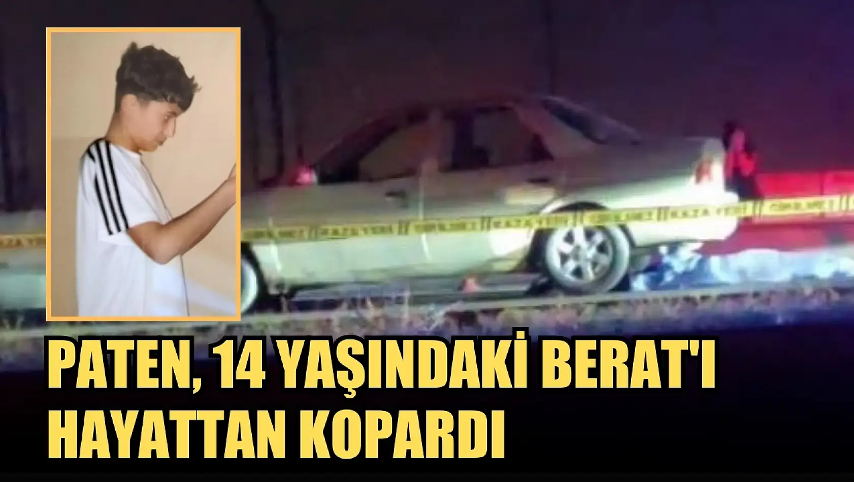 Paten, 14 yaşındaki Berat'ı hayattan kopardı, anne gözyaşlarını tutamadı