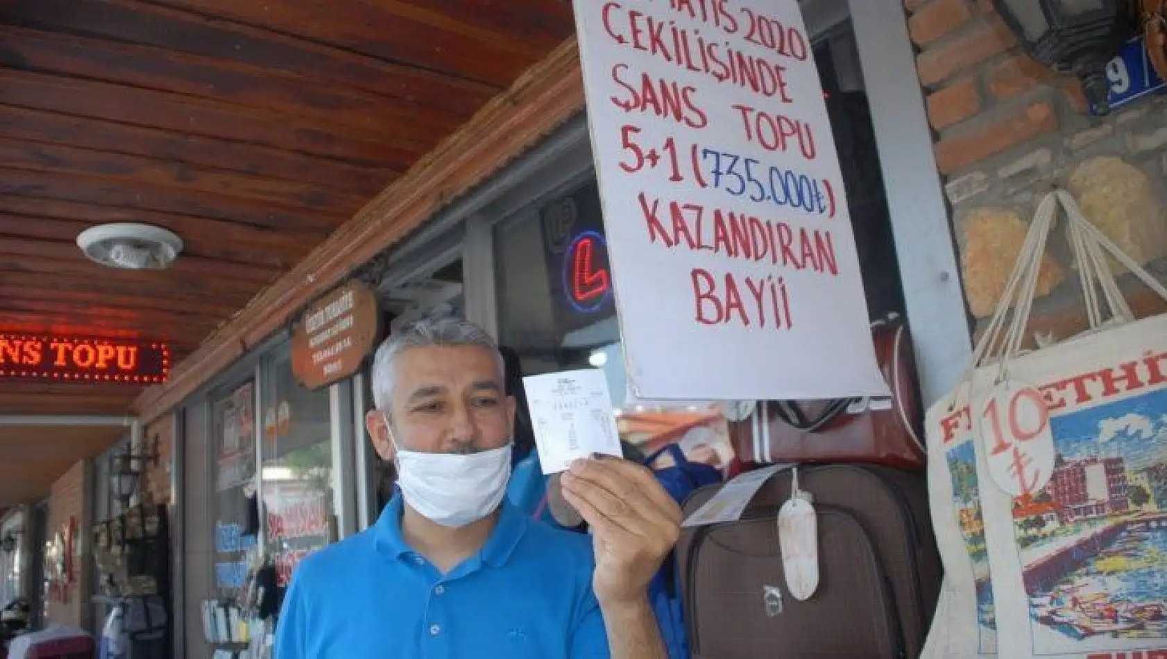 Şans Topu, Fethiye'ye İsabet Etti