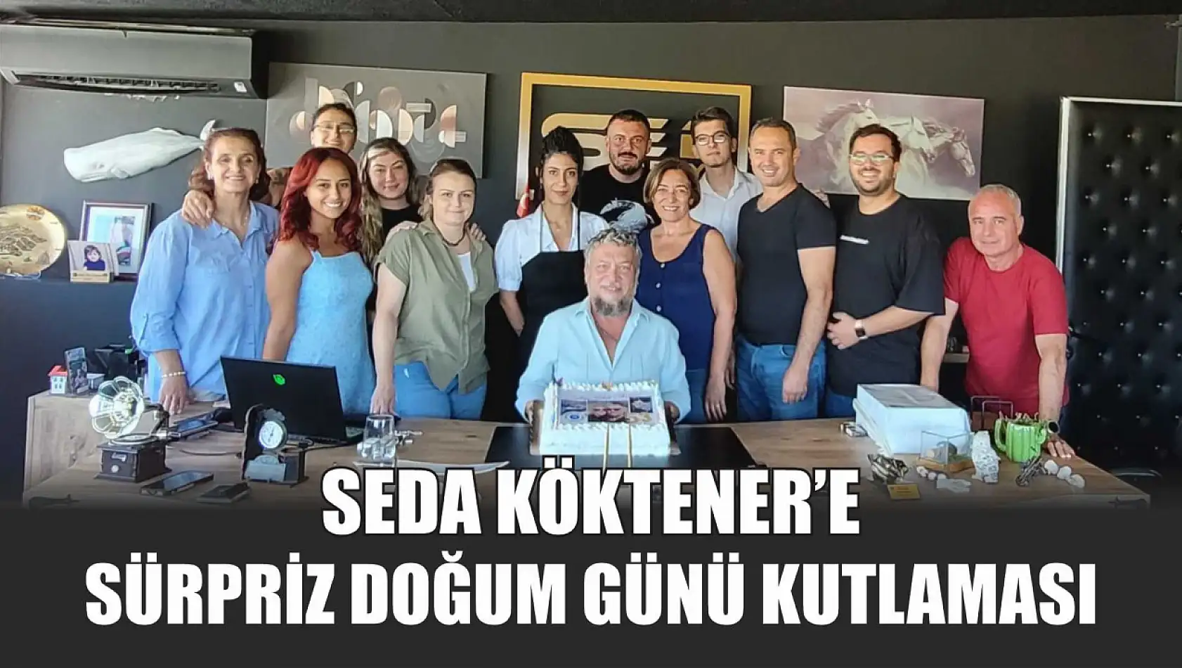 Seda Köktener'e Sürpriz Doğum Günü Kutlaması