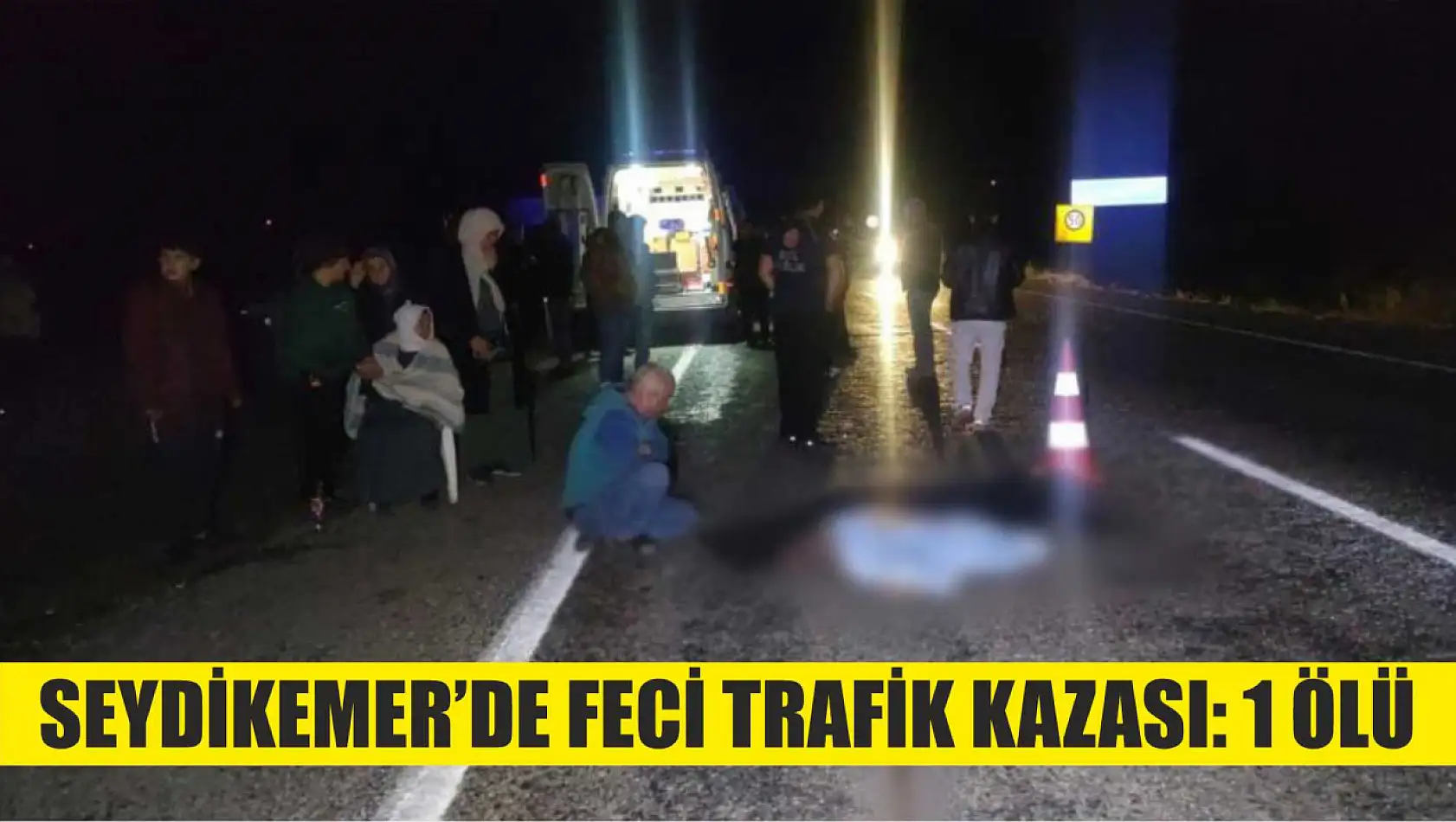 Seydikemer'de feci trafik kazası: 1 ölü