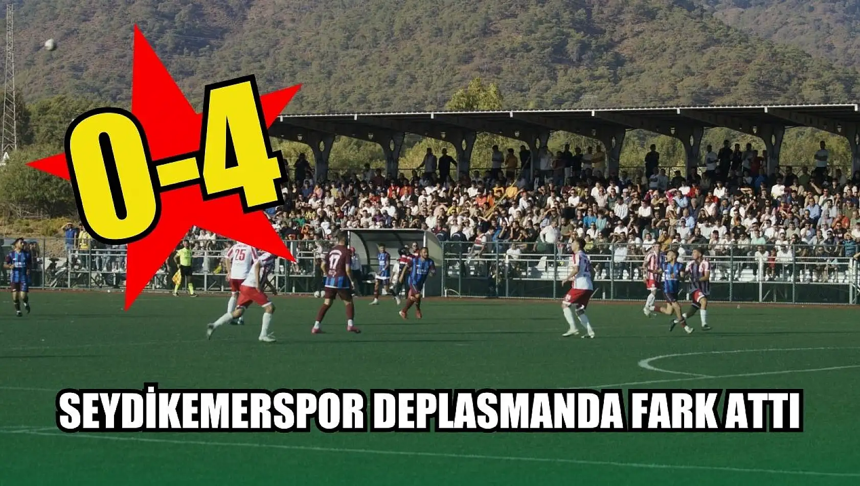 Seydikemerspor deplasmanda fark attı: 0-4