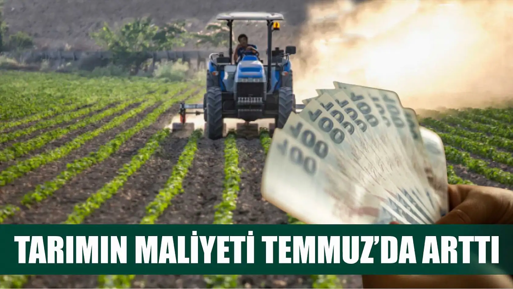 Tarımın maliyeti Temmuz'da arttı