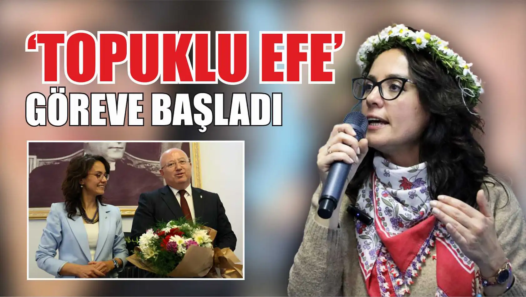 'Topuklu Efe' göreve başladı