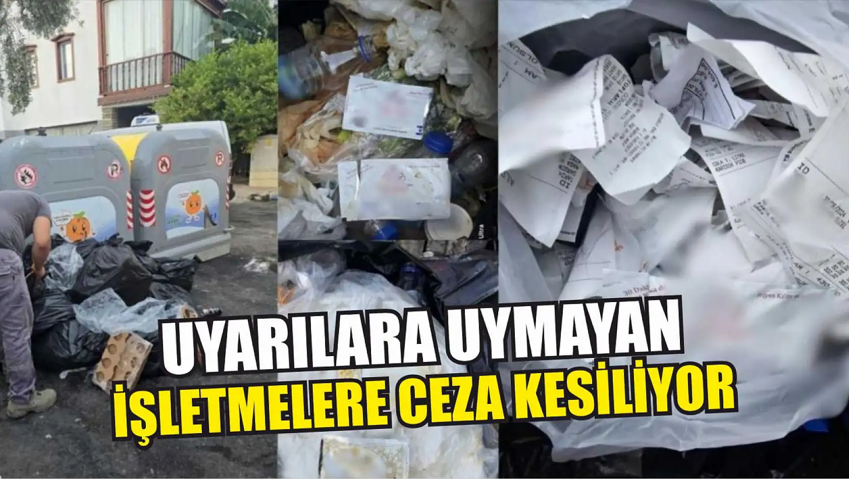 Uyarılara uymayan işletmelere ceza kesiliyor