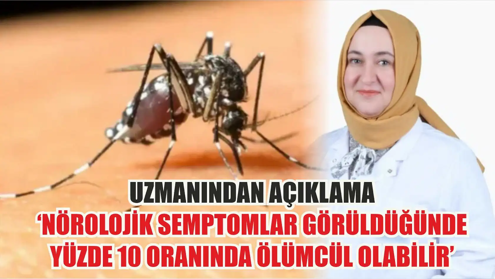 Uzmanından açıklama: 'Nörolojik semptomlar görüldüğünde yüzde 10 oranında ölümcül olabilir'