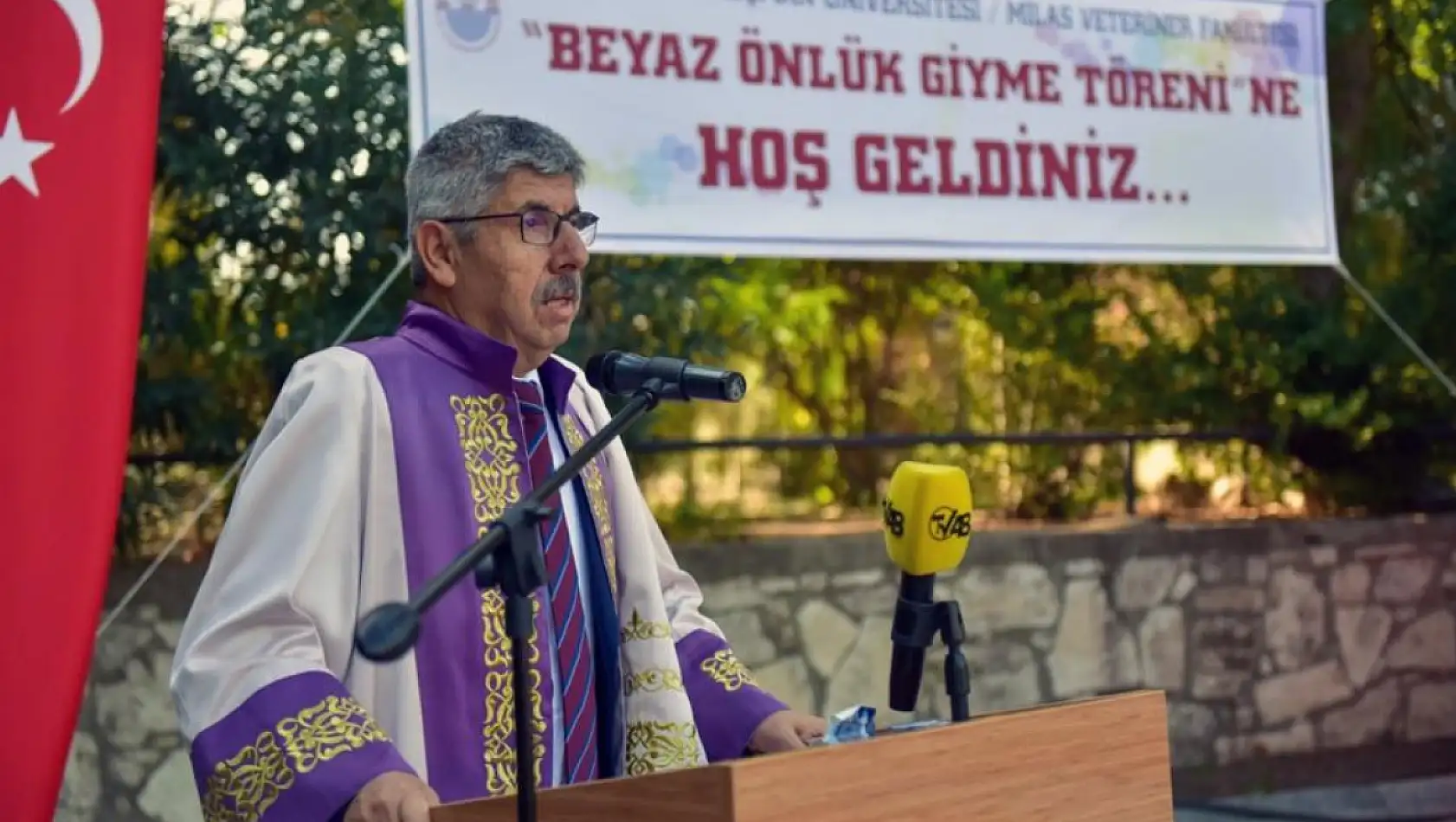 Veterinerlik Fakültesinde Beyaz Önlük Giyme Töreni