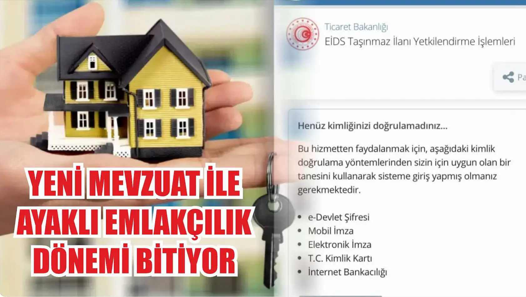 Yeni mevzuat ile ayaklı emlakçılık dönemi bitiyor