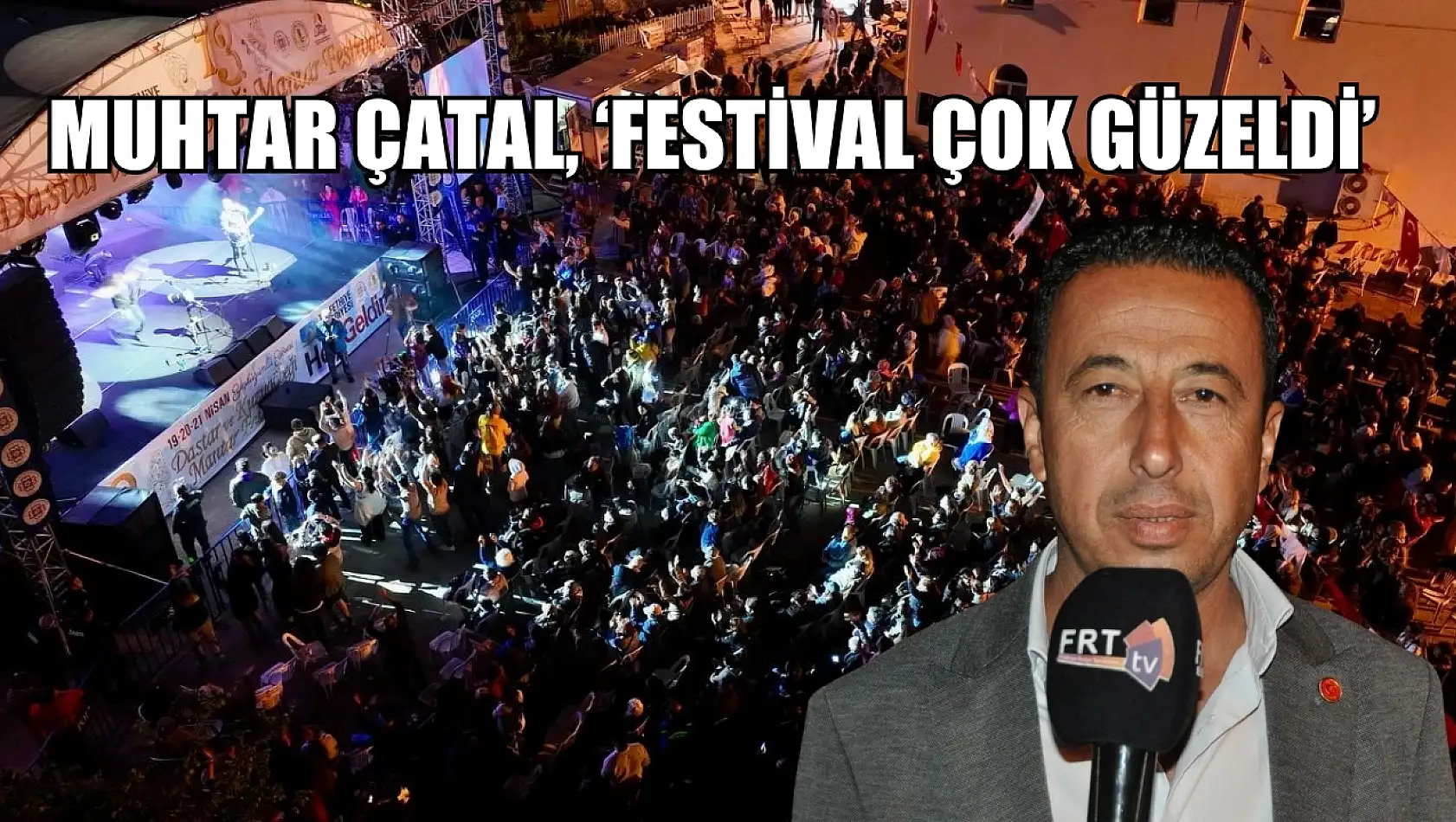 Yeşilüzümlü Dastar ve Kuzugöbeği Mantar Festivali sona erdi Muhtar Çatal, 'Festival çok güzeldi'